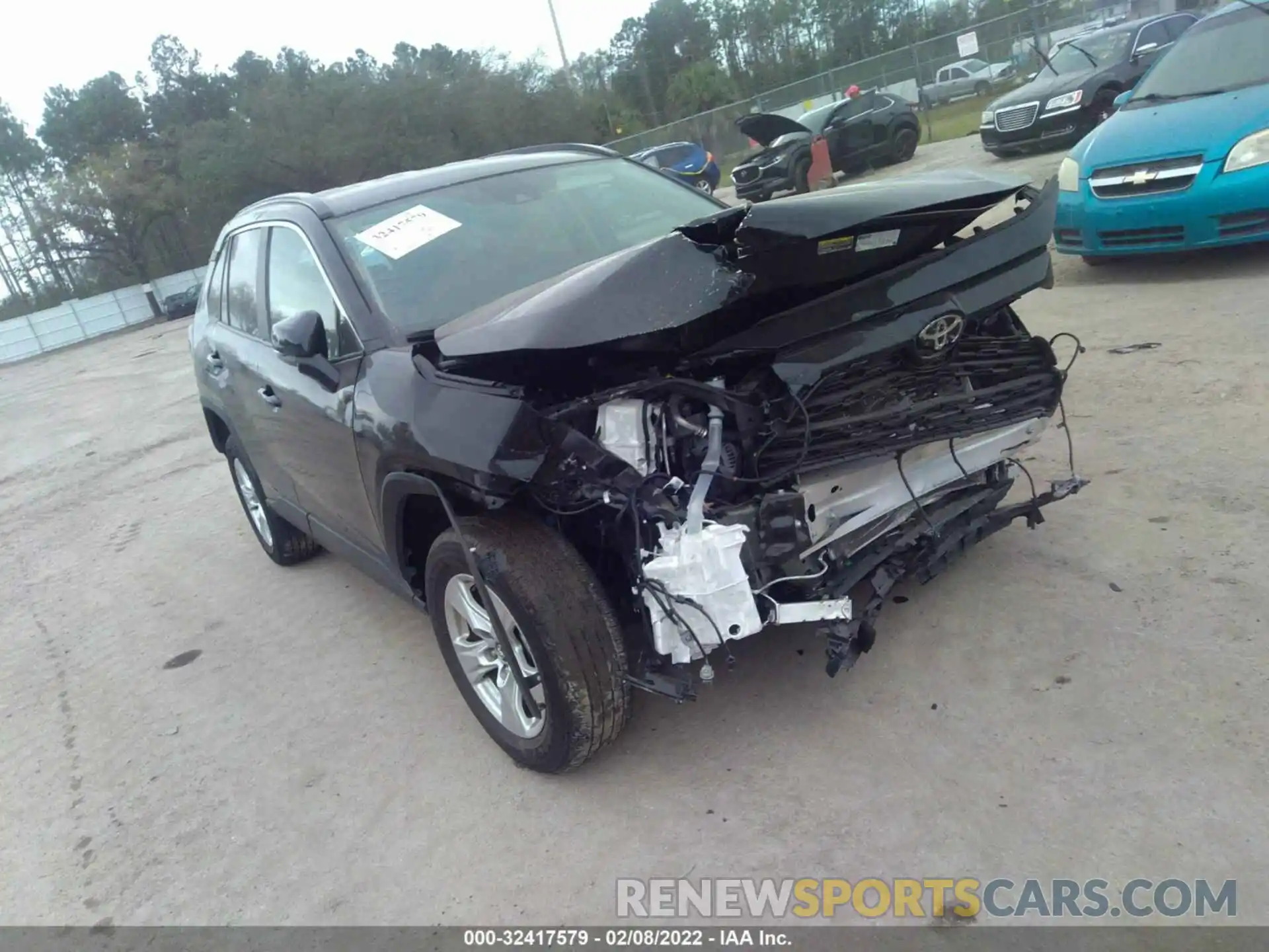 1 Photograph of a damaged car 2T3W1RFV6MC097237 TOYOTA RAV4 2021