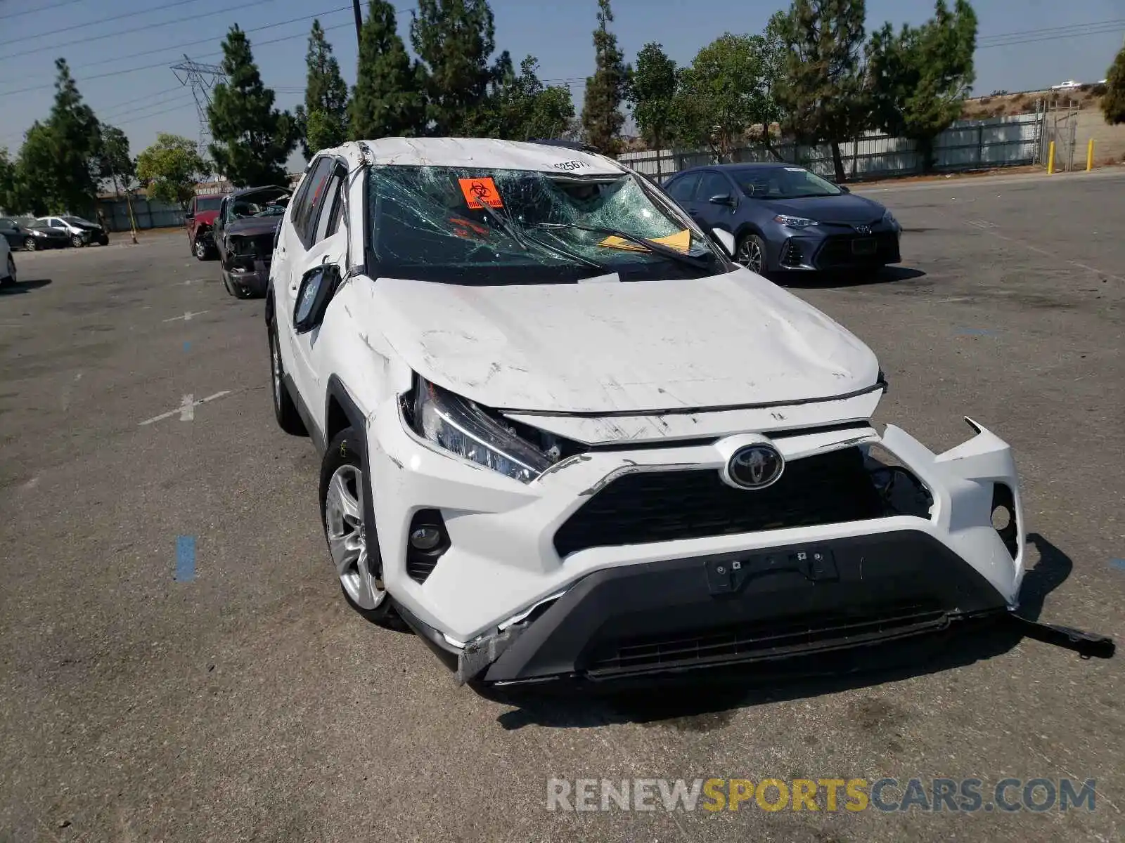 9 Photograph of a damaged car 2T3W1RFV6MC099053 TOYOTA RAV4 2021