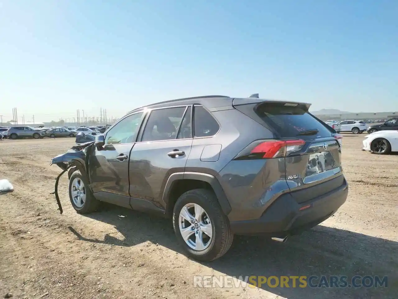 3 Photograph of a damaged car 2T3W1RFV6MC100458 TOYOTA RAV4 2021