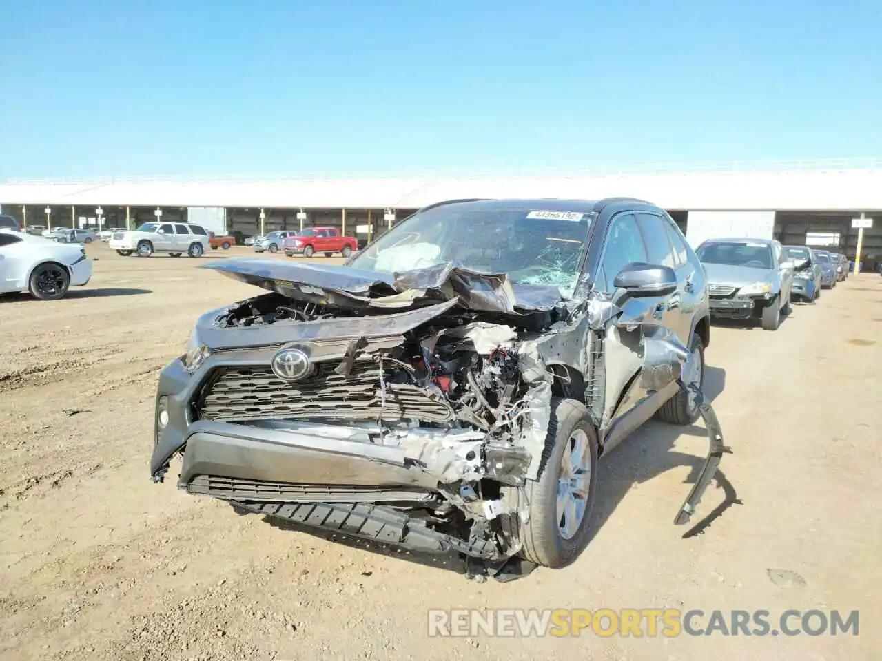 9 Photograph of a damaged car 2T3W1RFV6MC100458 TOYOTA RAV4 2021