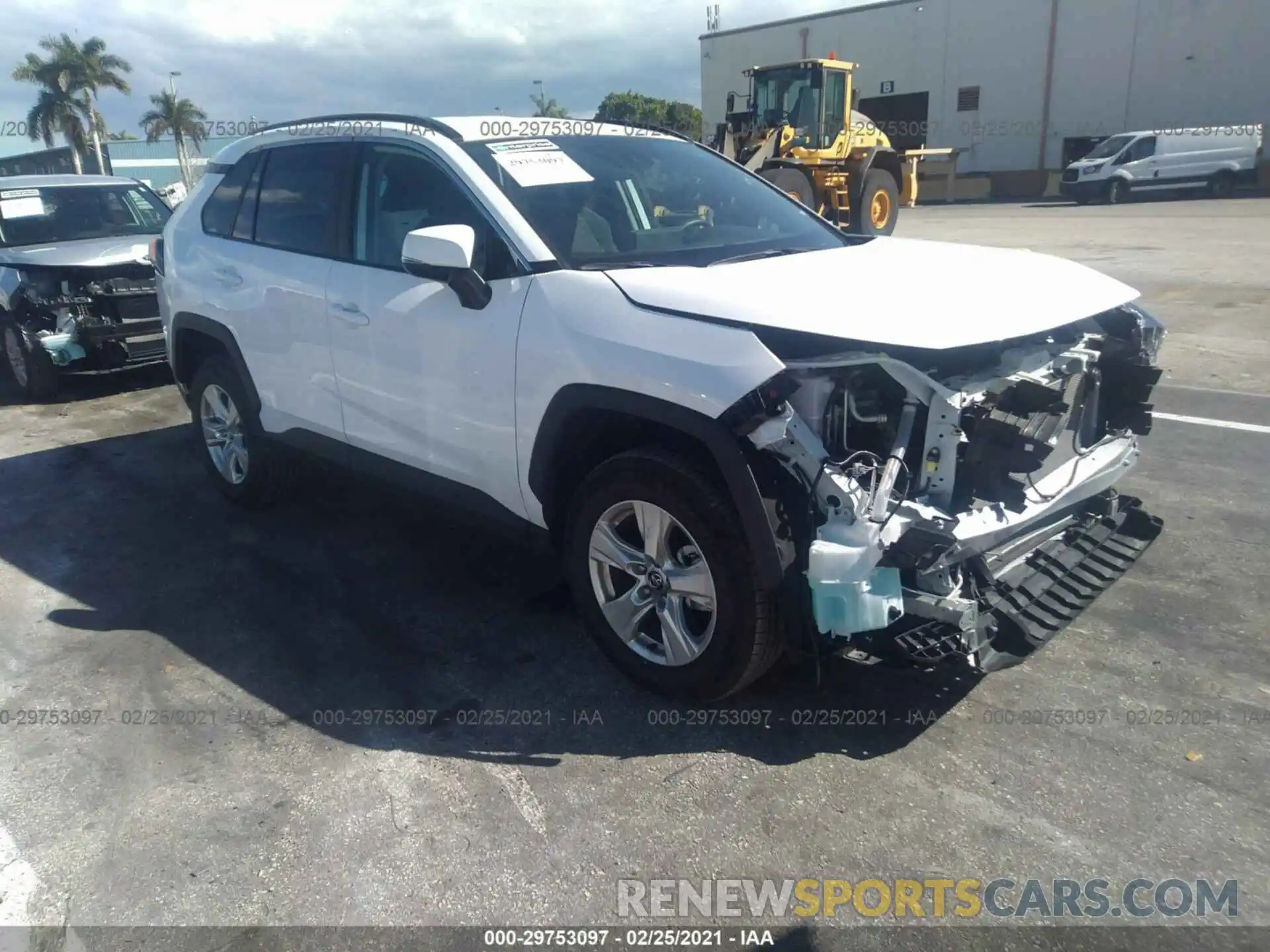 1 Photograph of a damaged car 2T3W1RFV6MC101559 TOYOTA RAV4 2021