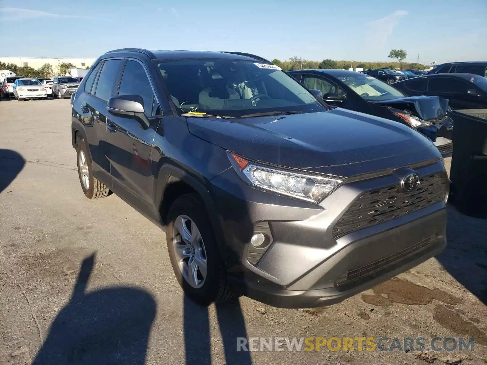 1 Photograph of a damaged car 2T3W1RFV6MC105417 TOYOTA RAV4 2021