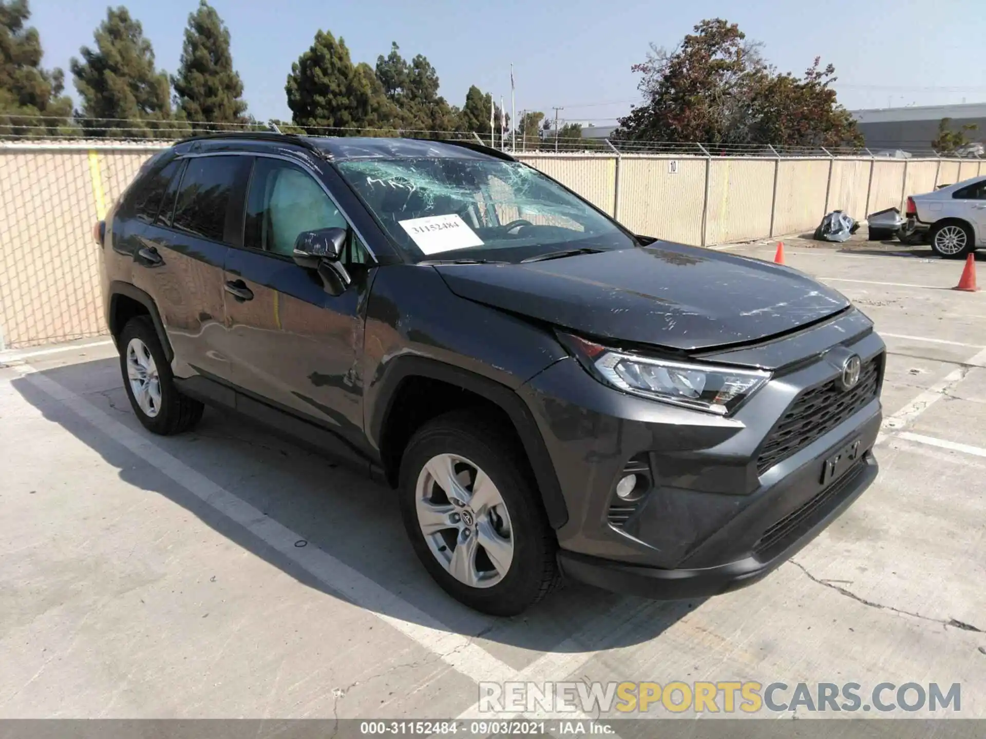 1 Photograph of a damaged car 2T3W1RFV6MC105613 TOYOTA RAV4 2021