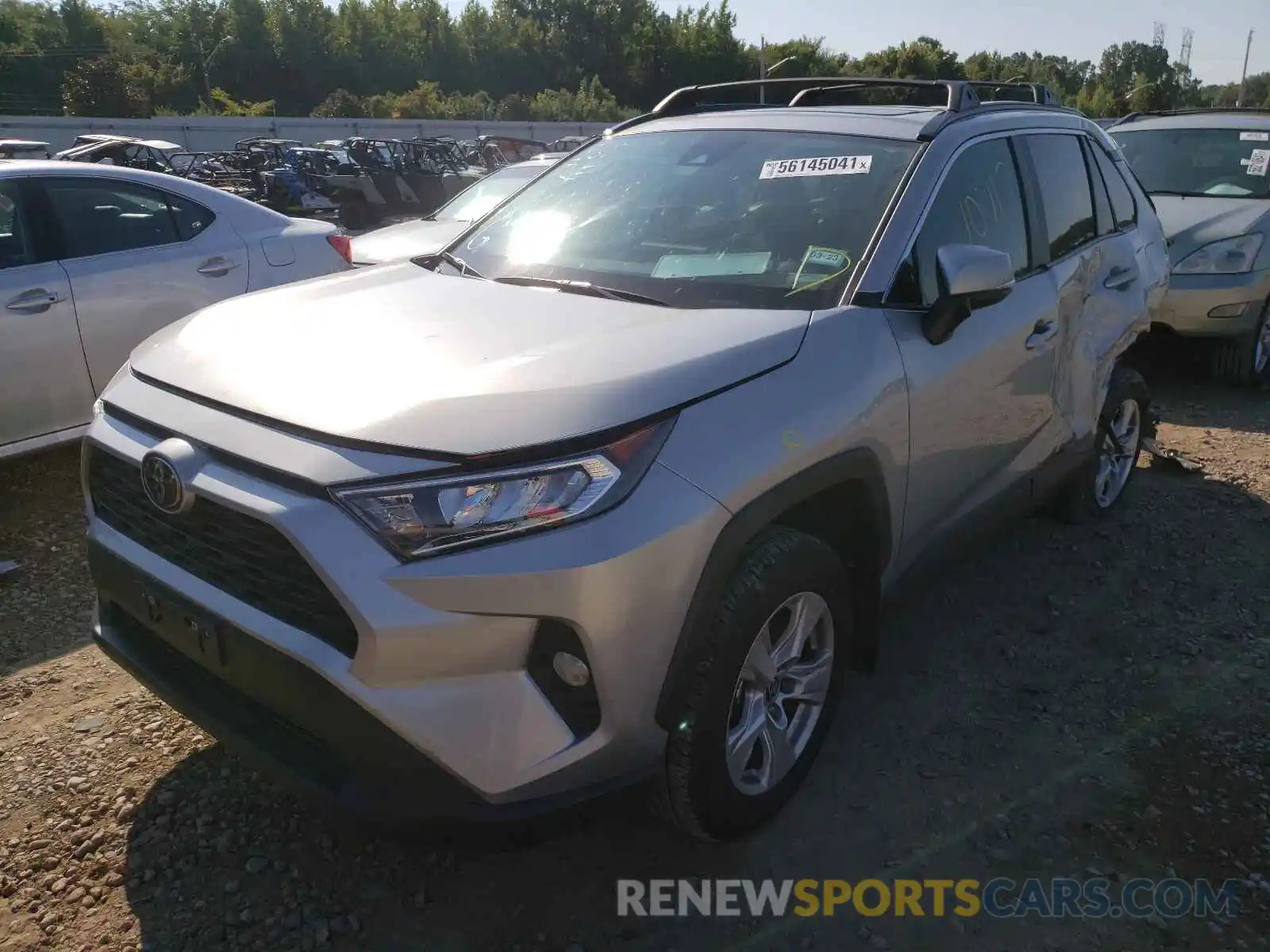 2 Photograph of a damaged car 2T3W1RFV6MC113078 TOYOTA RAV4 2021