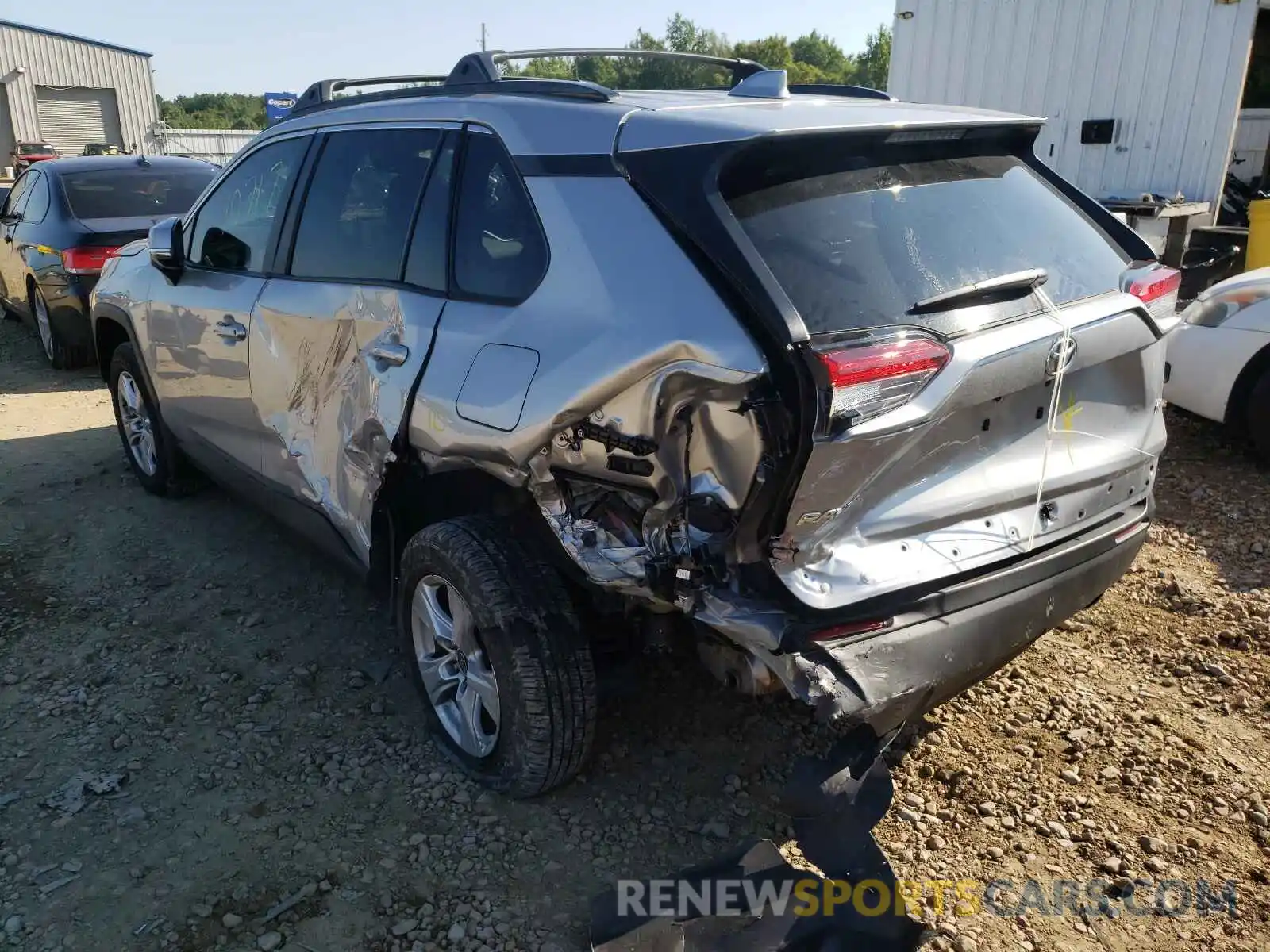 3 Photograph of a damaged car 2T3W1RFV6MC113078 TOYOTA RAV4 2021