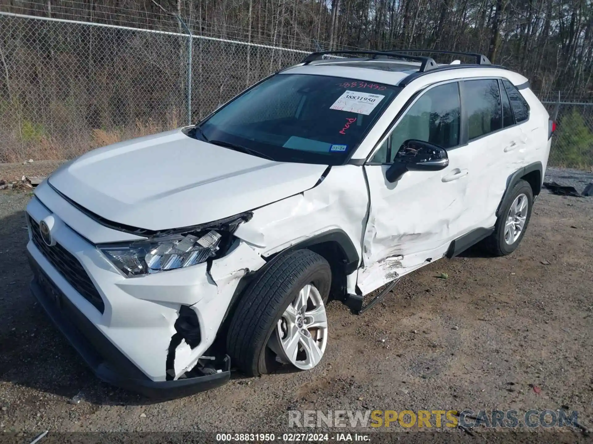 6 Photograph of a damaged car 2T3W1RFV6MC113825 TOYOTA RAV4 2021