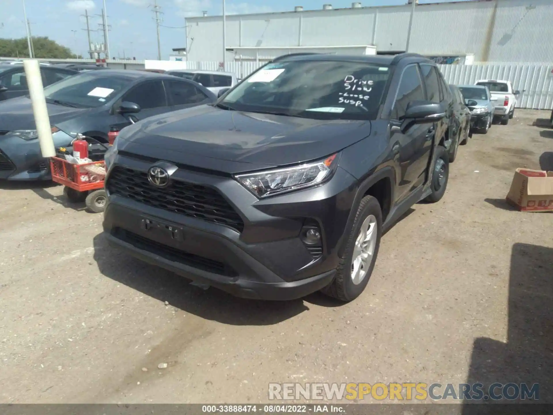 2 Фотография поврежденного автомобиля 2T3W1RFV6MC116675 TOYOTA RAV4 2021