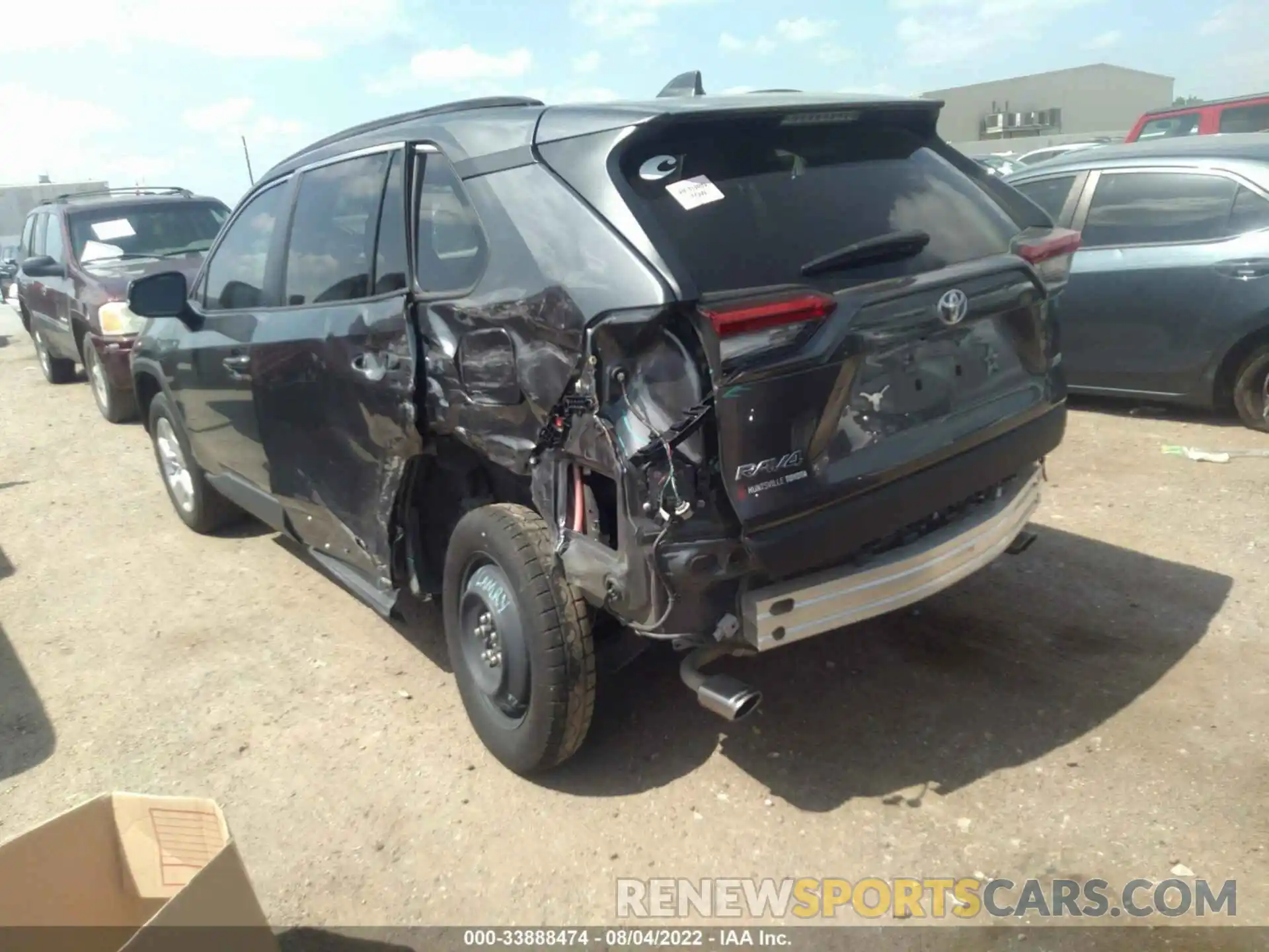 3 Фотография поврежденного автомобиля 2T3W1RFV6MC116675 TOYOTA RAV4 2021