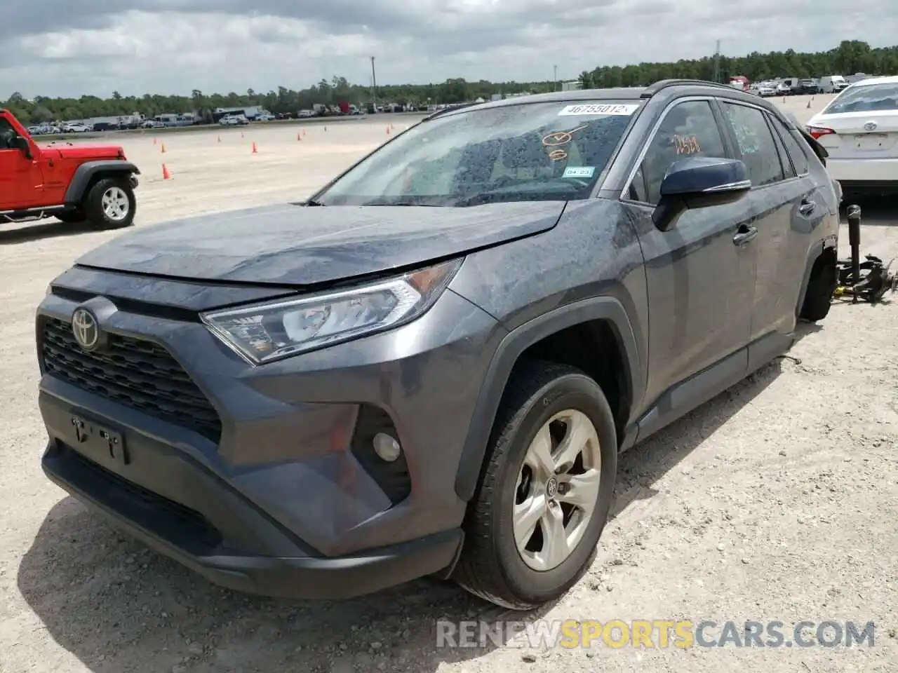 2 Photograph of a damaged car 2T3W1RFV6MC119270 TOYOTA RAV4 2021