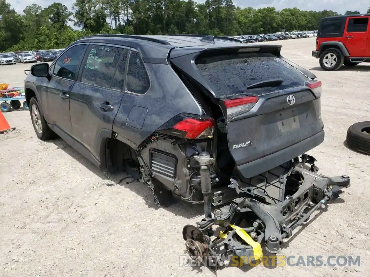 3 Photograph of a damaged car 2T3W1RFV6MC119270 TOYOTA RAV4 2021