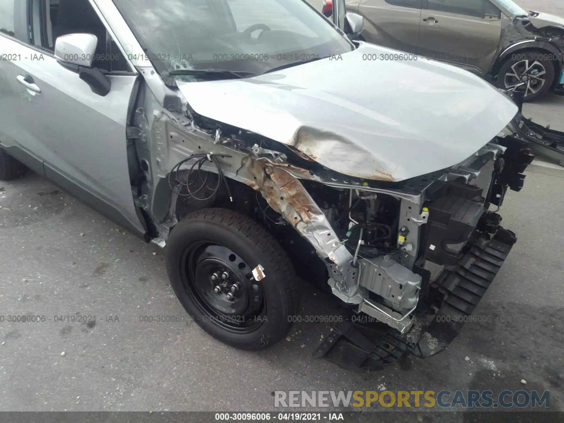 6 Photograph of a damaged car 2T3W1RFV6MC124176 TOYOTA RAV4 2021