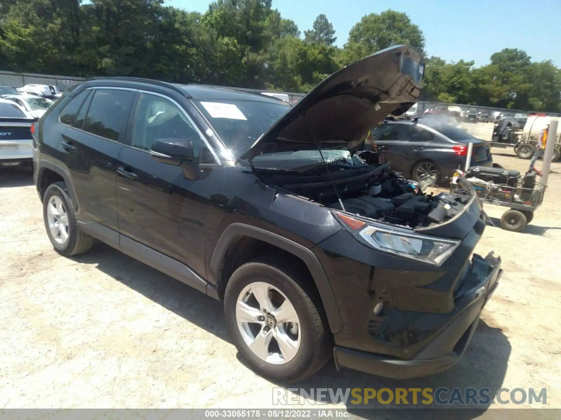 1 Photograph of a damaged car 2T3W1RFV6MC126574 TOYOTA RAV4 2021