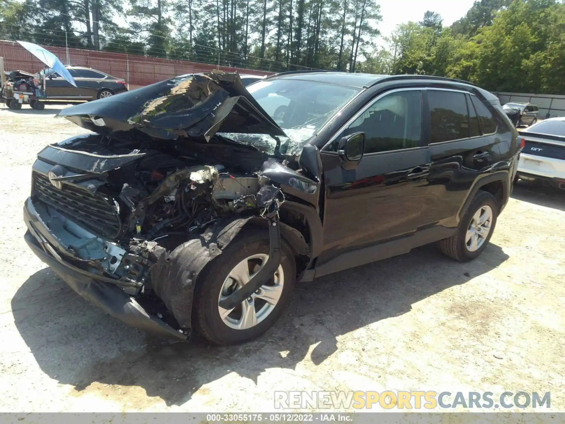 2 Photograph of a damaged car 2T3W1RFV6MC126574 TOYOTA RAV4 2021