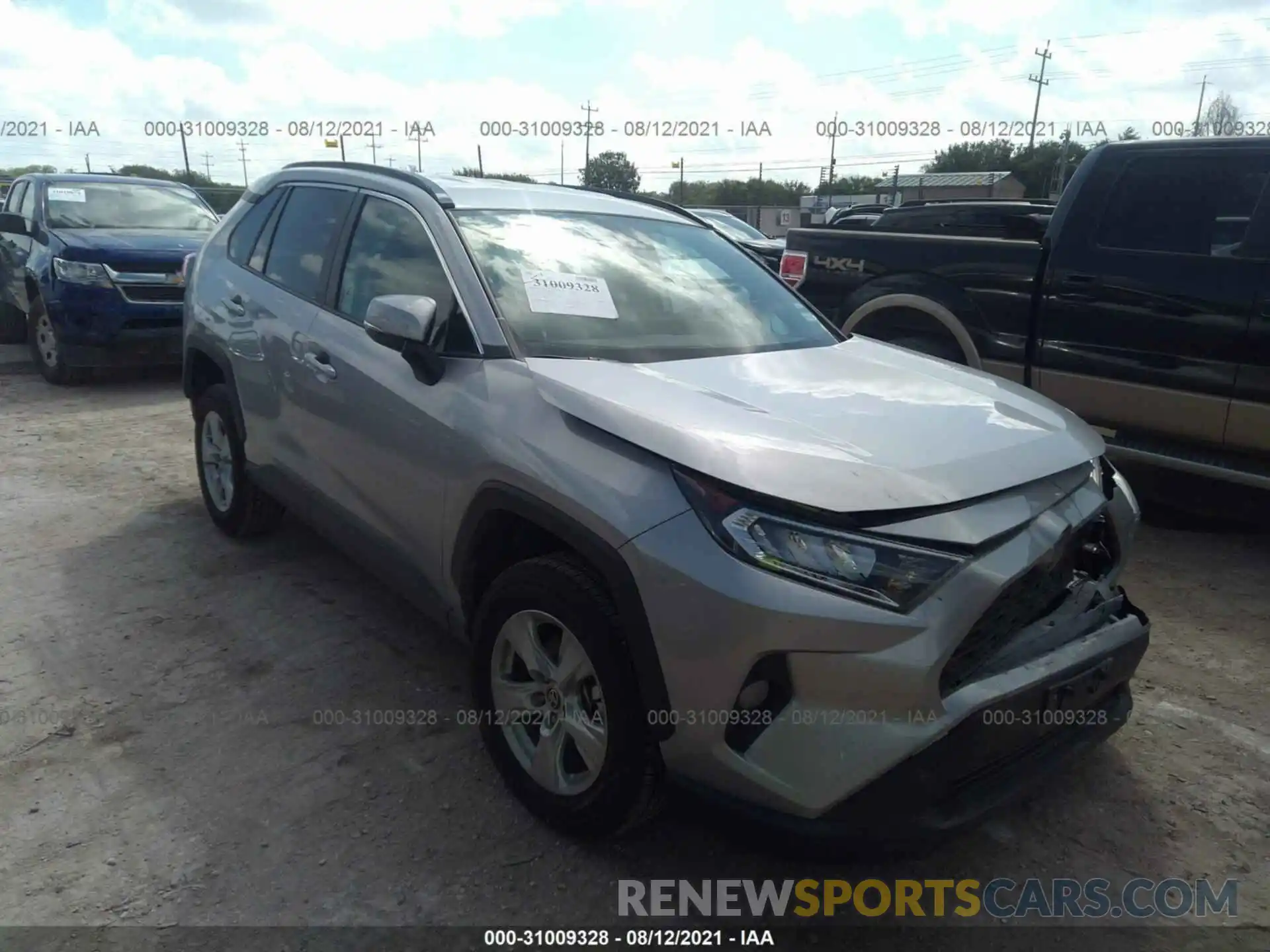 1 Photograph of a damaged car 2T3W1RFV6MC132357 TOYOTA RAV4 2021