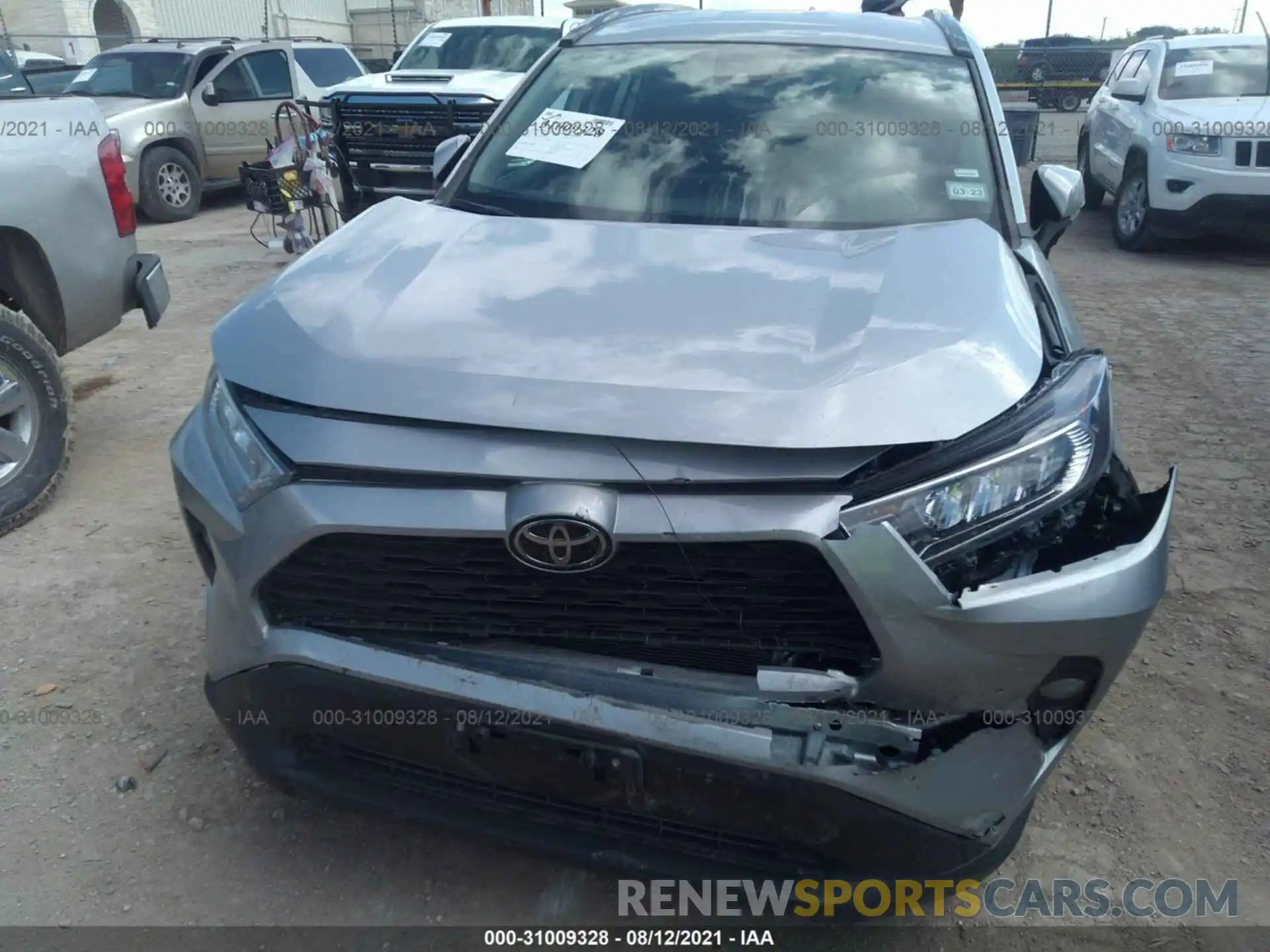 6 Photograph of a damaged car 2T3W1RFV6MC132357 TOYOTA RAV4 2021