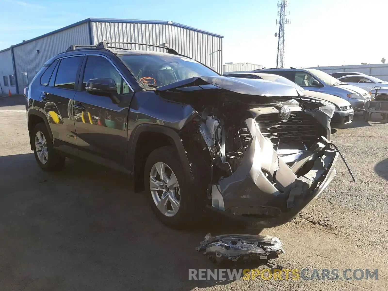 1 Photograph of a damaged car 2T3W1RFV6MC133492 TOYOTA RAV4 2021