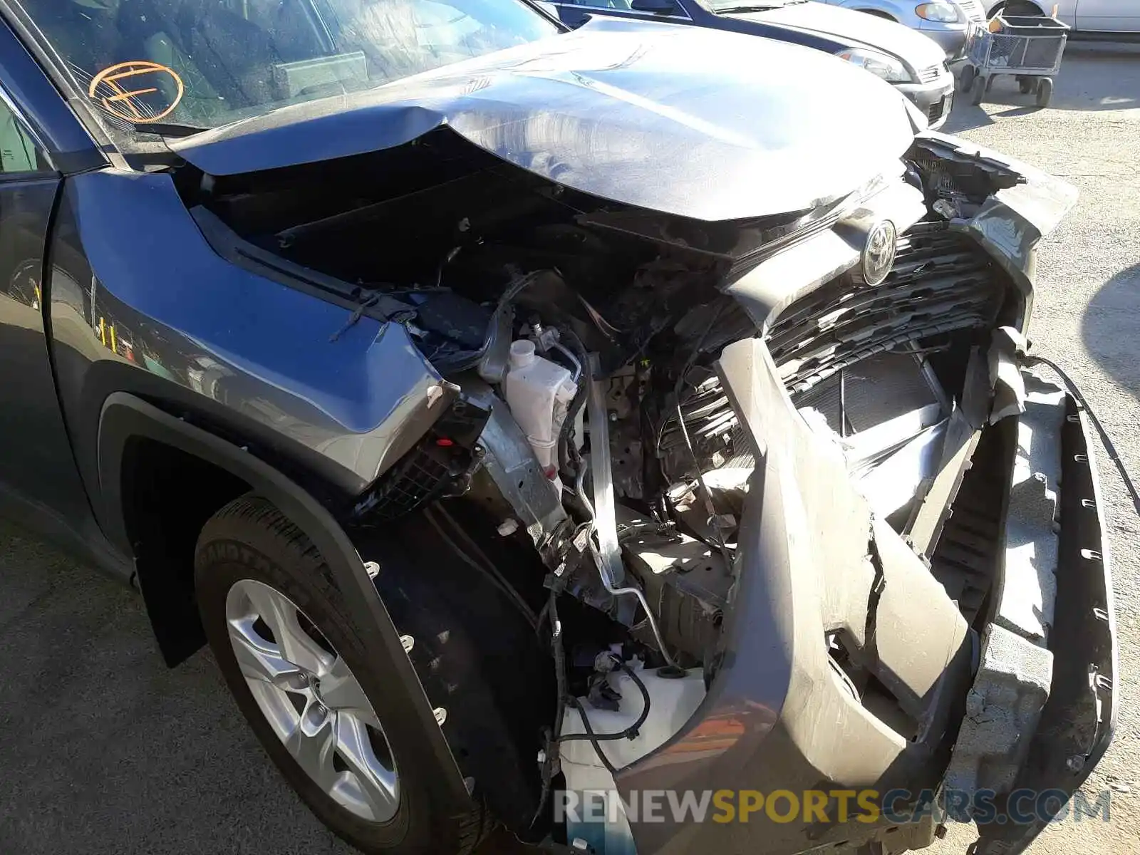 9 Photograph of a damaged car 2T3W1RFV6MC133492 TOYOTA RAV4 2021