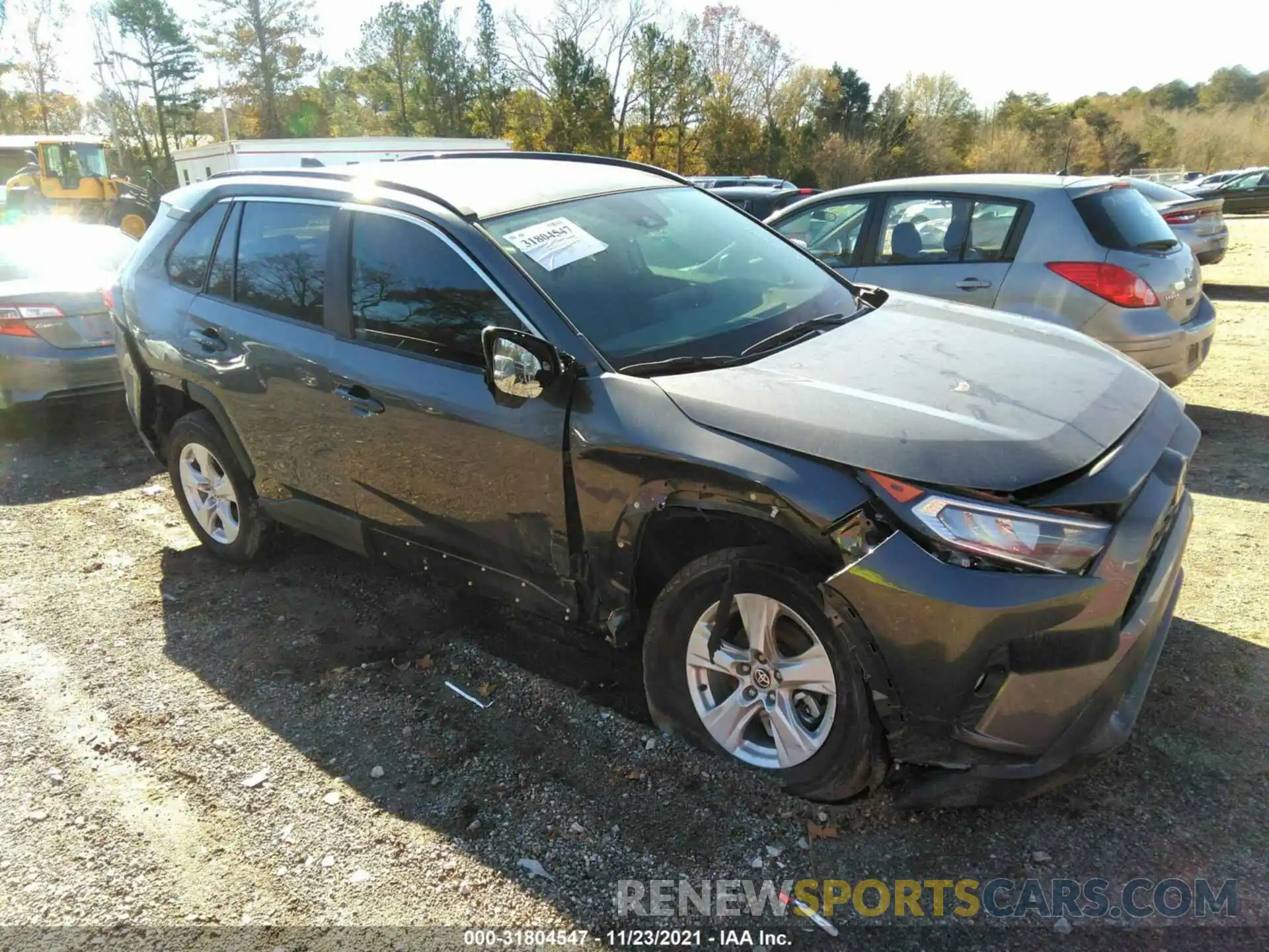 1 Photograph of a damaged car 2T3W1RFV6MC138546 TOYOTA RAV4 2021