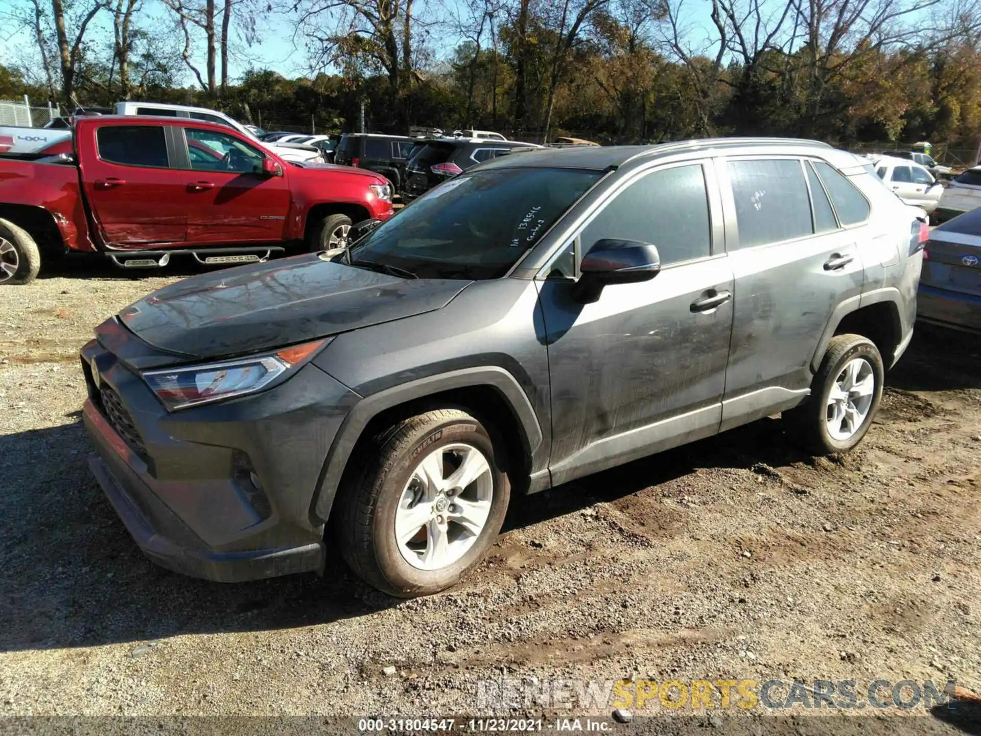 2 Photograph of a damaged car 2T3W1RFV6MC138546 TOYOTA RAV4 2021