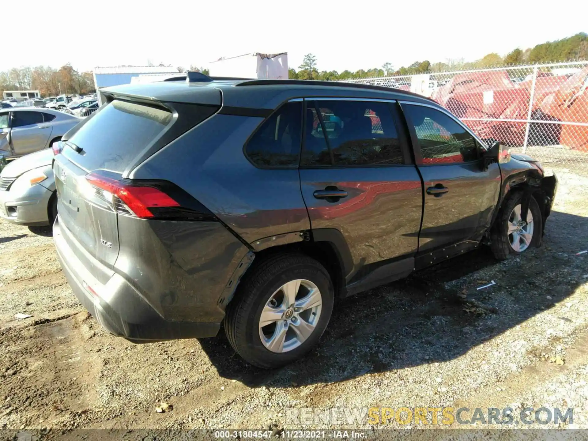 4 Фотография поврежденного автомобиля 2T3W1RFV6MC138546 TOYOTA RAV4 2021