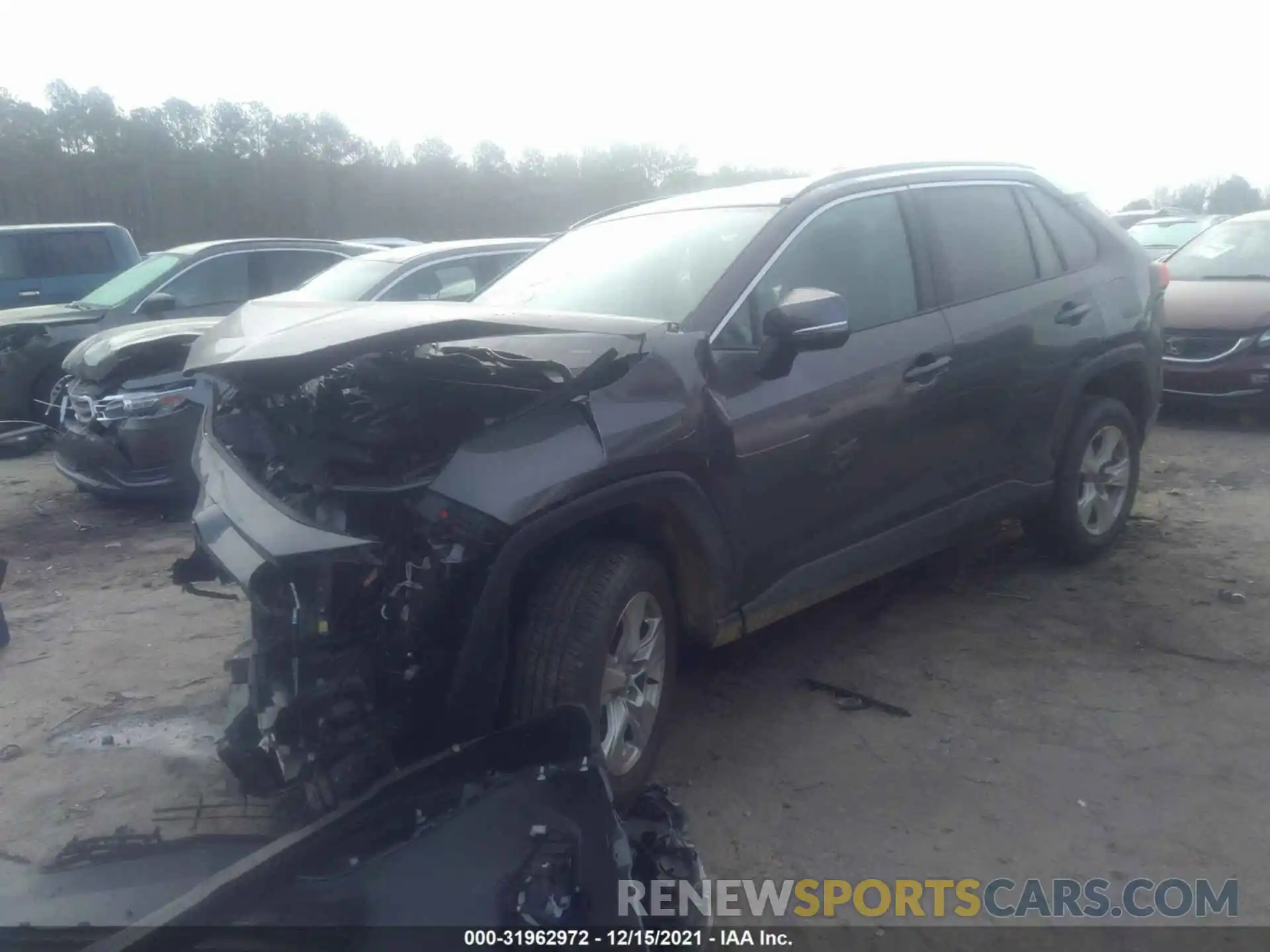 2 Photograph of a damaged car 2T3W1RFV6MC141060 TOYOTA RAV4 2021