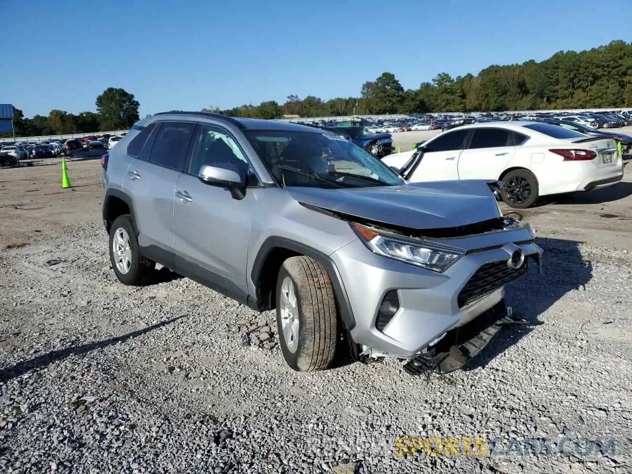 1 Photograph of a damaged car 2T3W1RFV6MC143178 TOYOTA RAV4 2021