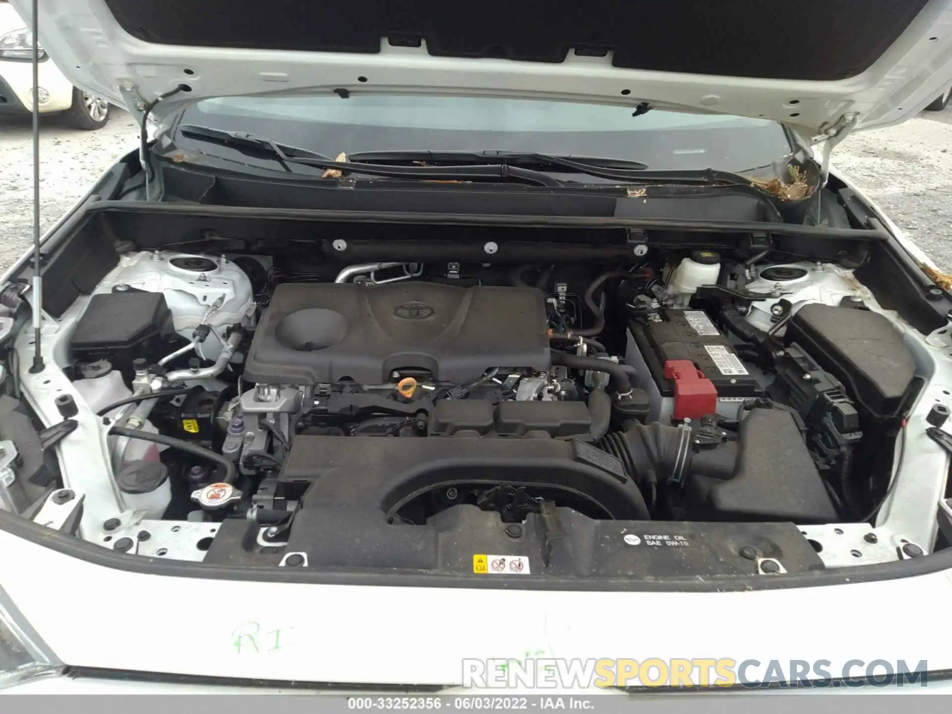 10 Фотография поврежденного автомобиля 2T3W1RFV6MC158165 TOYOTA RAV4 2021