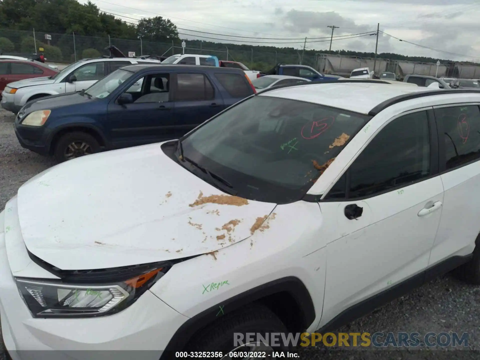 6 Photograph of a damaged car 2T3W1RFV6MC158165 TOYOTA RAV4 2021