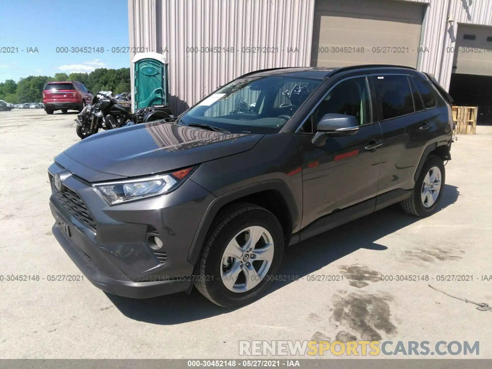 2 Photograph of a damaged car 2T3W1RFV6MW104508 TOYOTA RAV4 2021