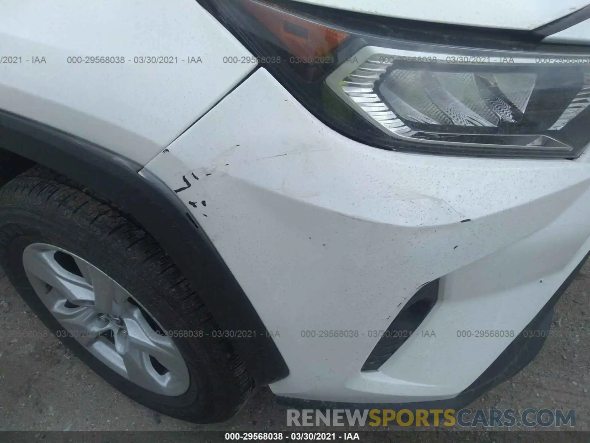 6 Photograph of a damaged car 2T3W1RFV6MW106159 TOYOTA RAV4 2021