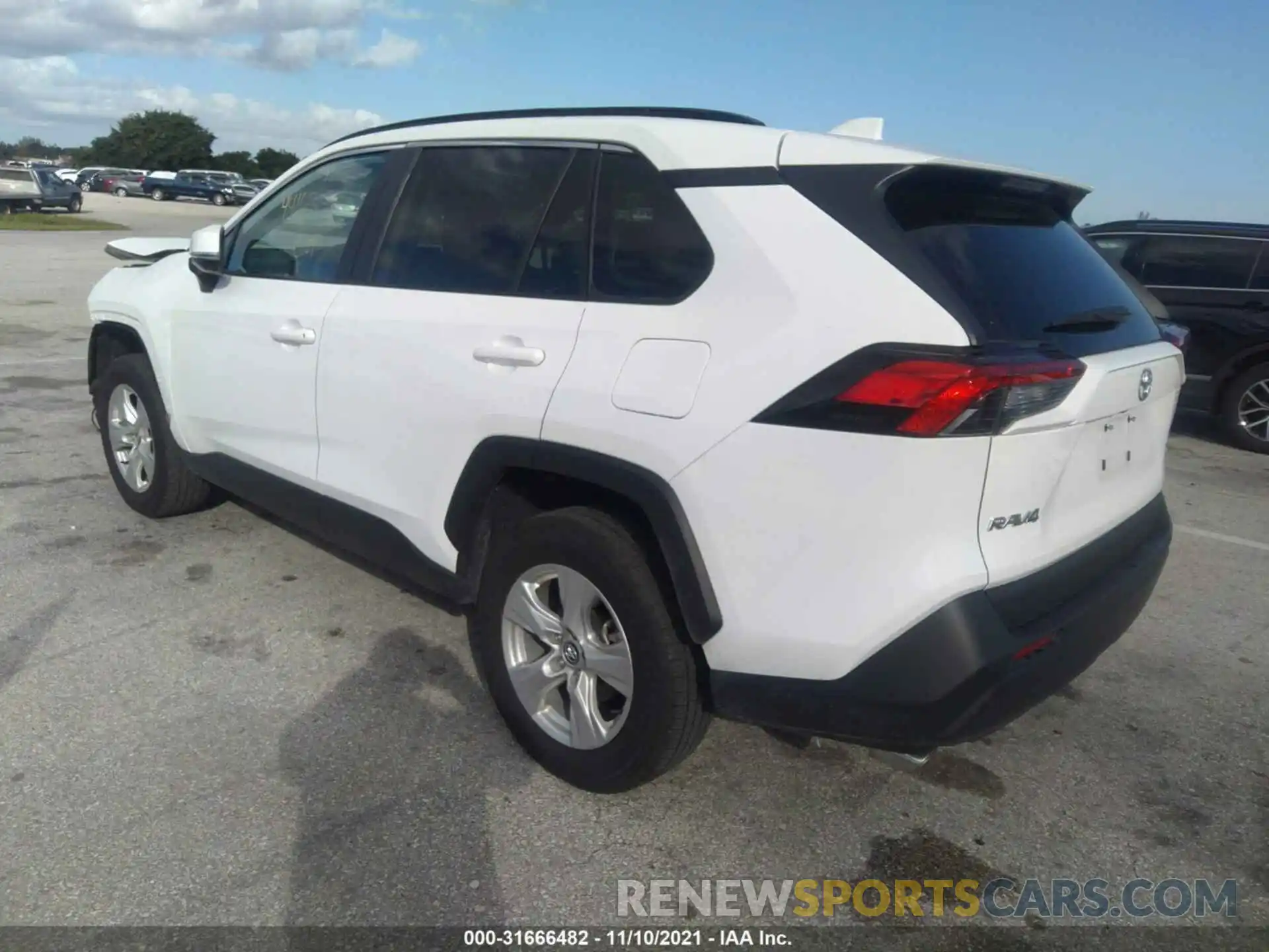 3 Photograph of a damaged car 2T3W1RFV6MW107960 TOYOTA RAV4 2021