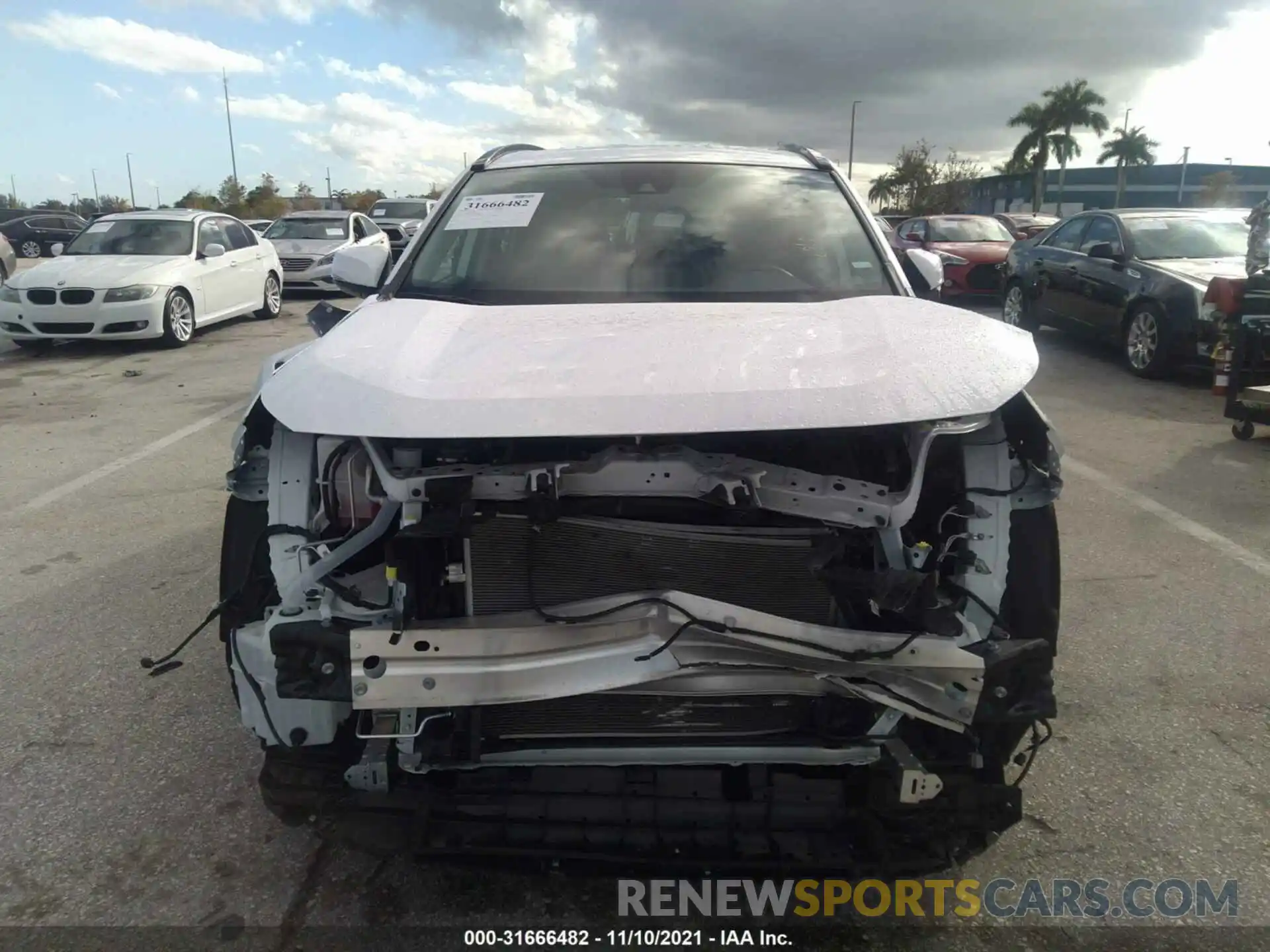 6 Photograph of a damaged car 2T3W1RFV6MW107960 TOYOTA RAV4 2021