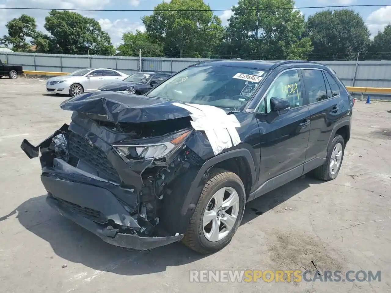 2 Photograph of a damaged car 2T3W1RFV6MW113144 TOYOTA RAV4 2021