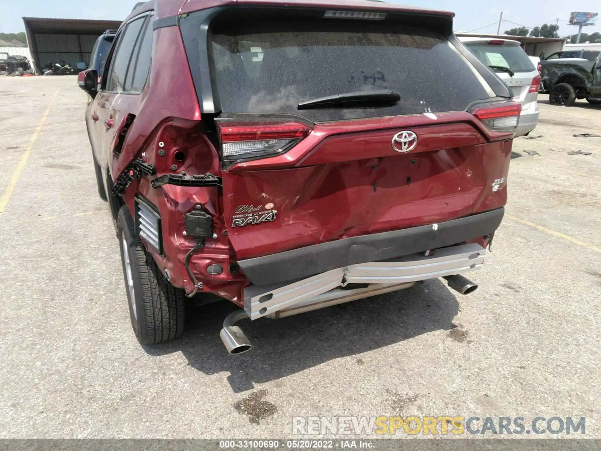 6 Photograph of a damaged car 2T3W1RFV6MW114276 TOYOTA RAV4 2021