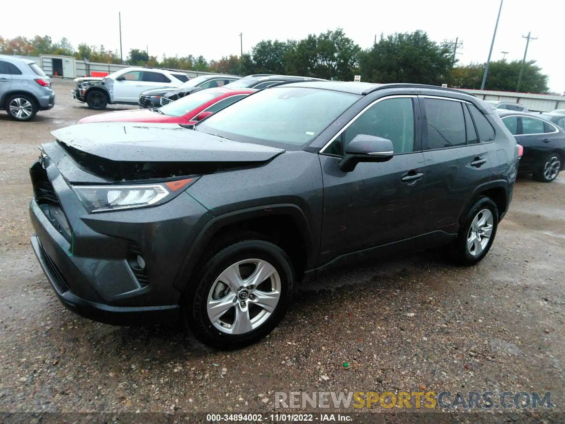 2 Photograph of a damaged car 2T3W1RFV6MW117081 TOYOTA RAV4 2021