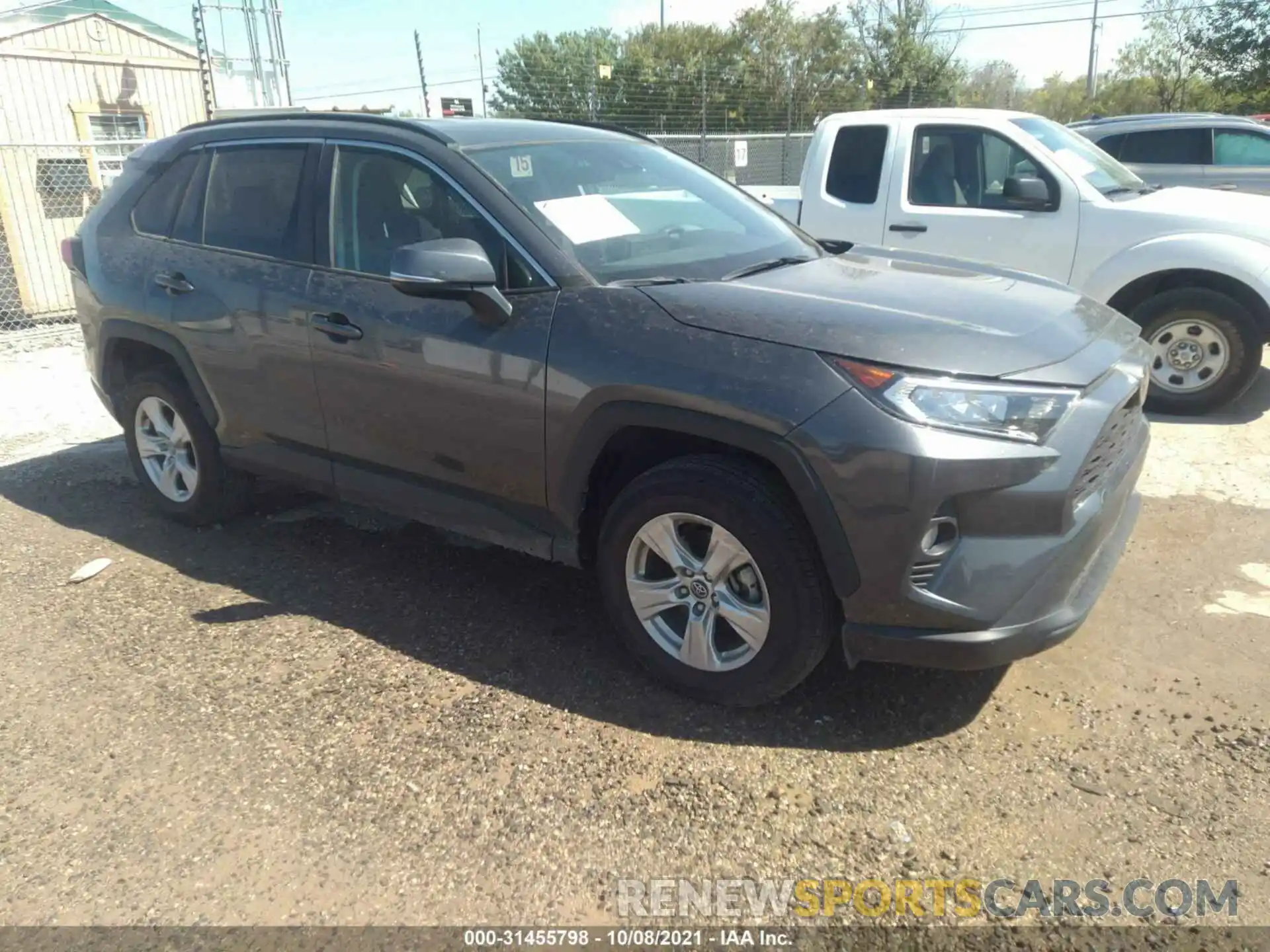 1 Photograph of a damaged car 2T3W1RFV6MW117162 TOYOTA RAV4 2021