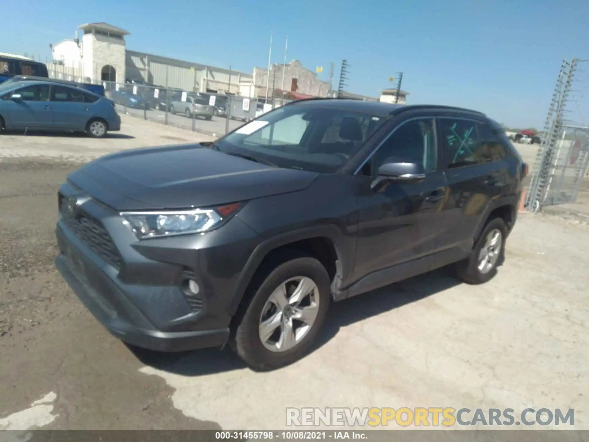 2 Photograph of a damaged car 2T3W1RFV6MW117162 TOYOTA RAV4 2021