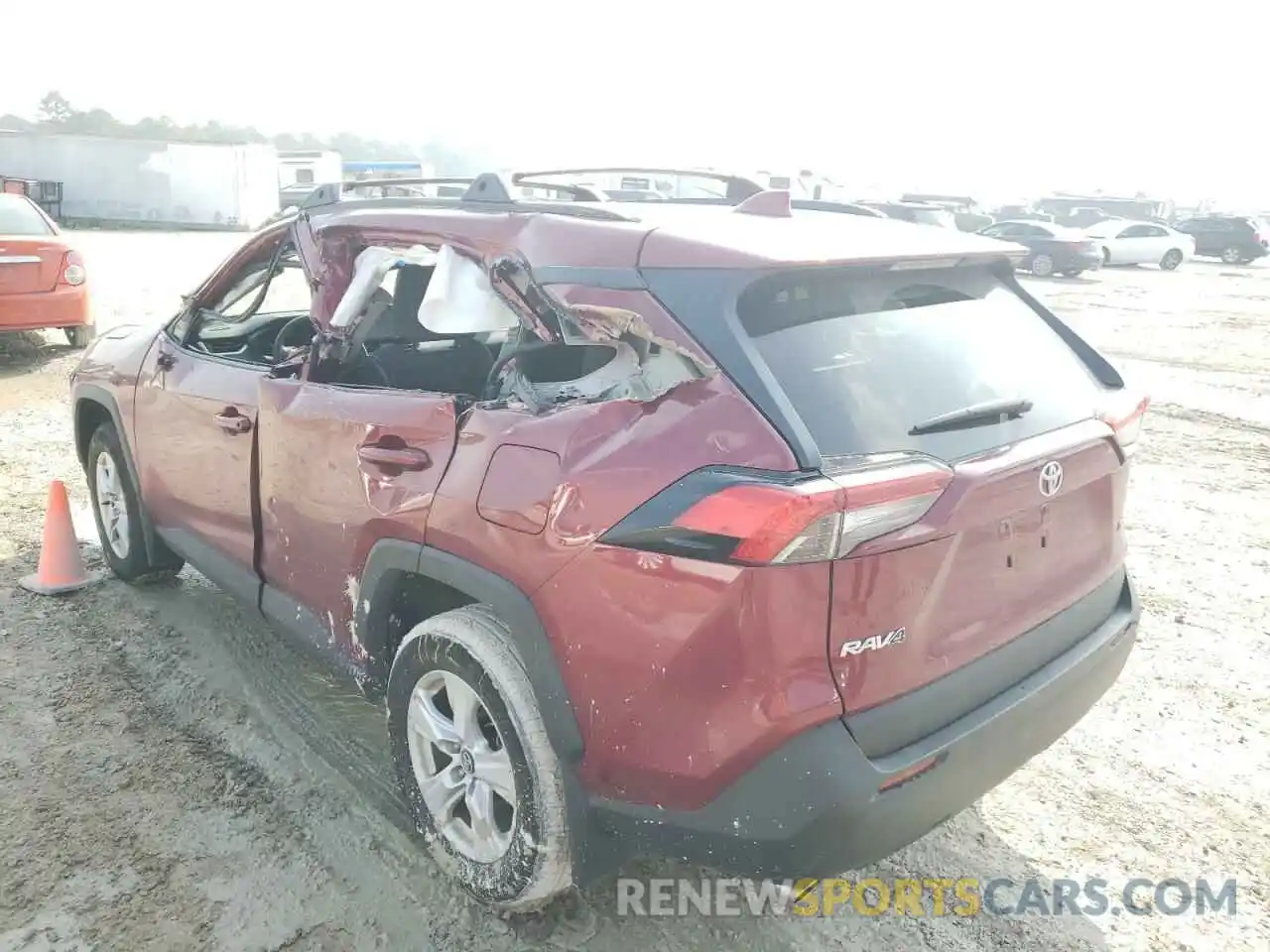 10 Photograph of a damaged car 2T3W1RFV6MW118649 TOYOTA RAV4 2021