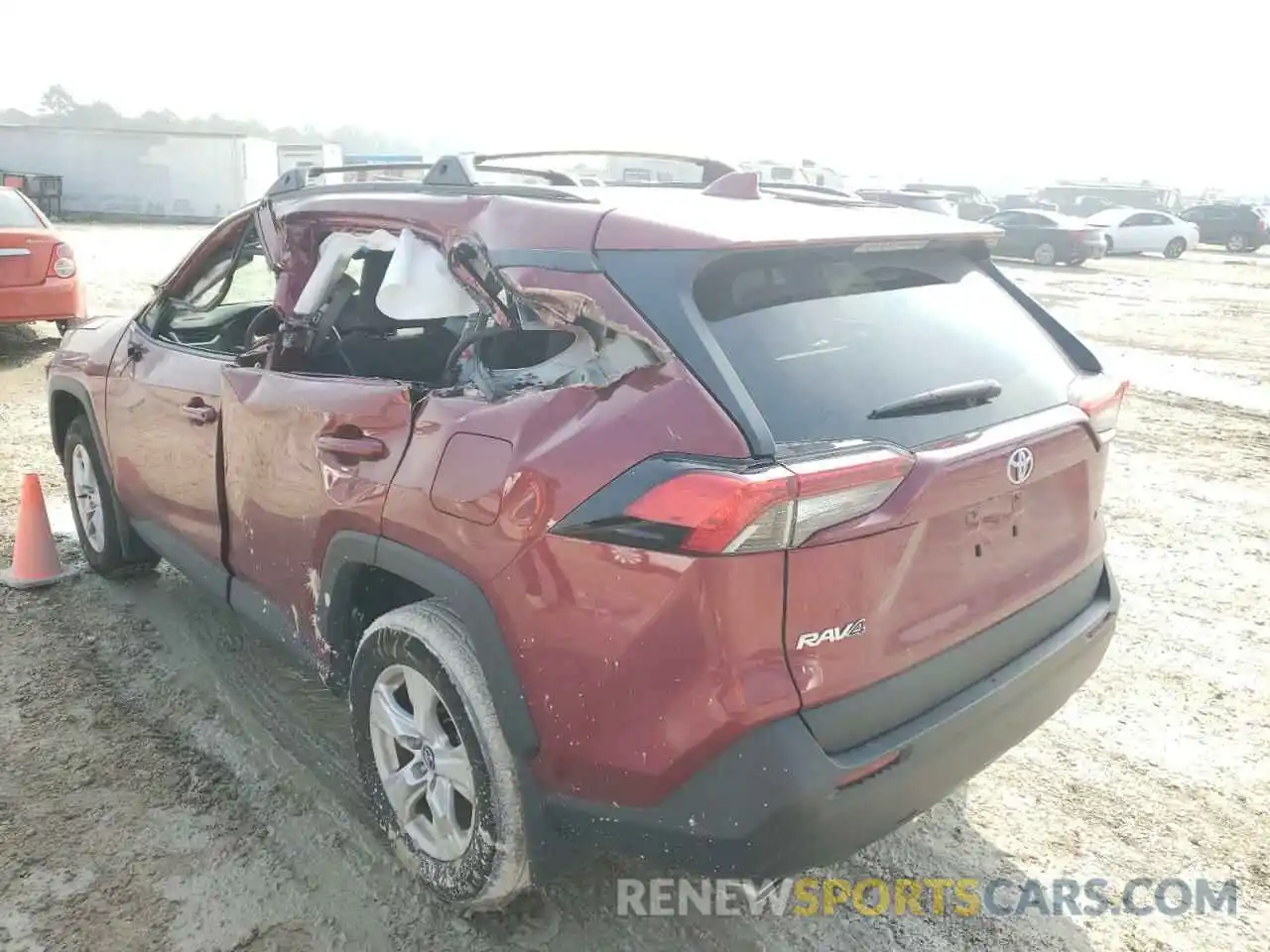 3 Photograph of a damaged car 2T3W1RFV6MW118649 TOYOTA RAV4 2021