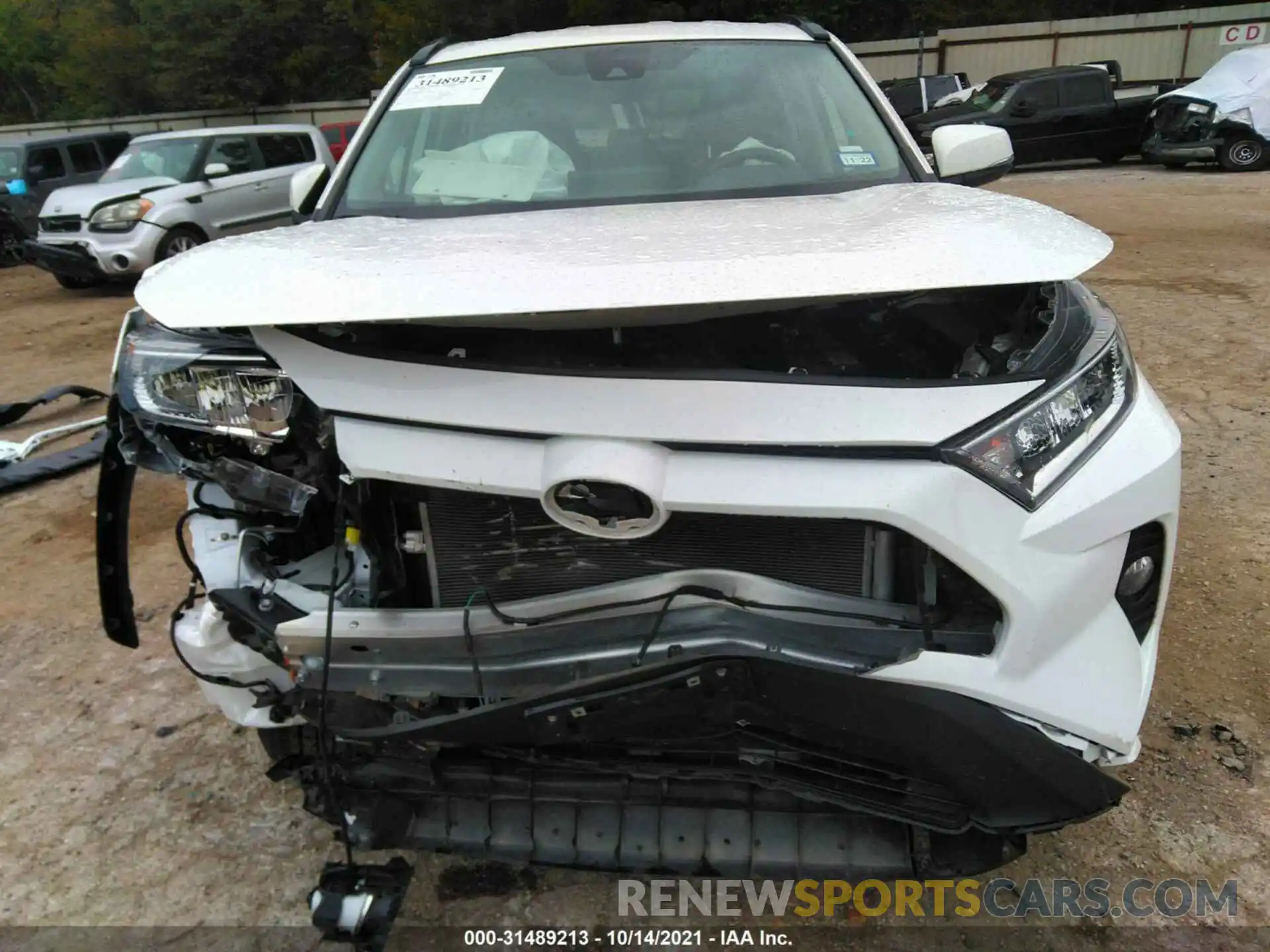 6 Photograph of a damaged car 2T3W1RFV6MW119168 TOYOTA RAV4 2021