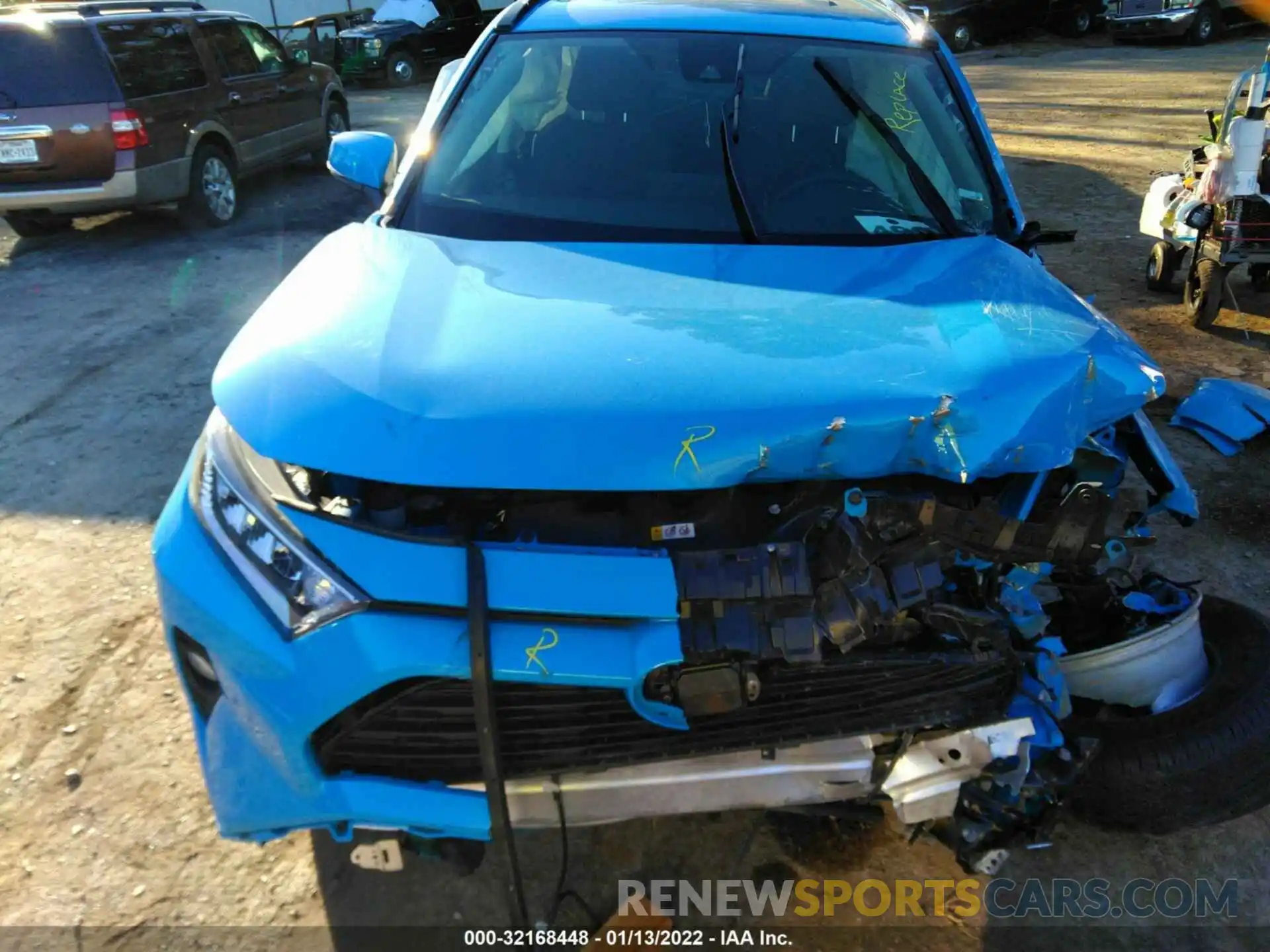 6 Photograph of a damaged car 2T3W1RFV6MW119297 TOYOTA RAV4 2021