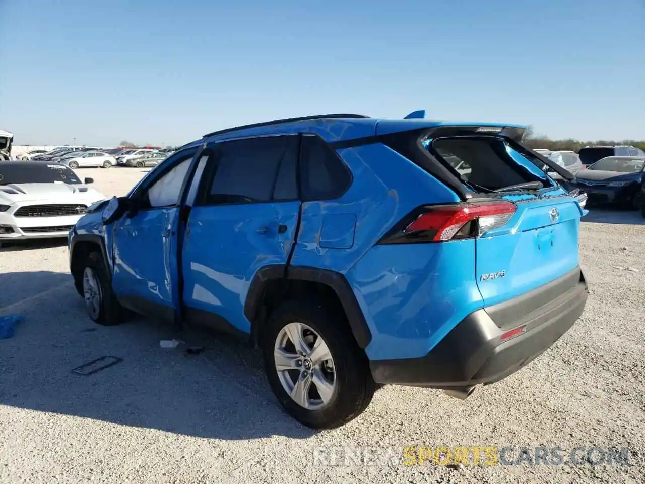 3 Photograph of a damaged car 2T3W1RFV6MW123429 TOYOTA RAV4 2021