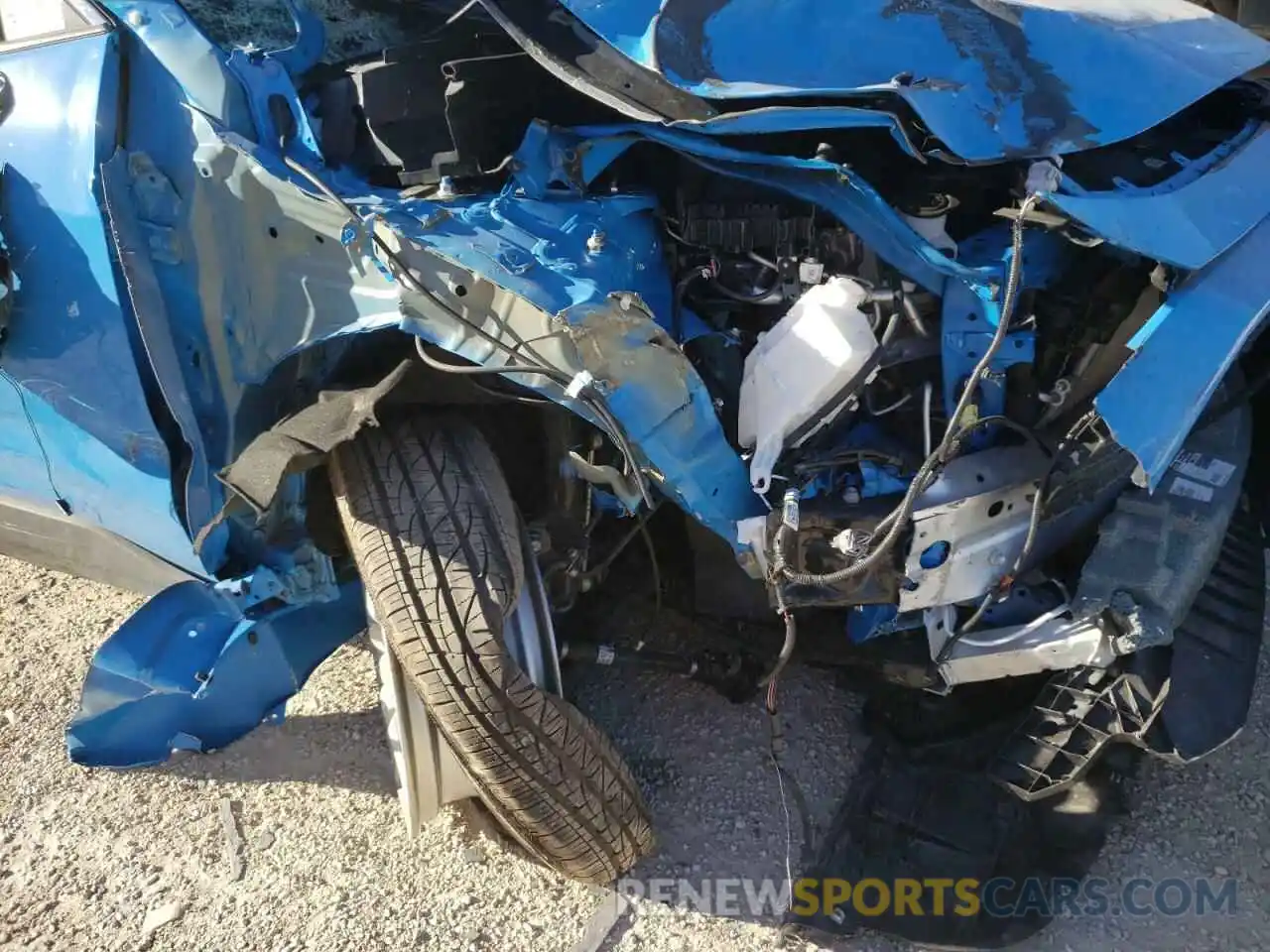 9 Photograph of a damaged car 2T3W1RFV6MW123429 TOYOTA RAV4 2021