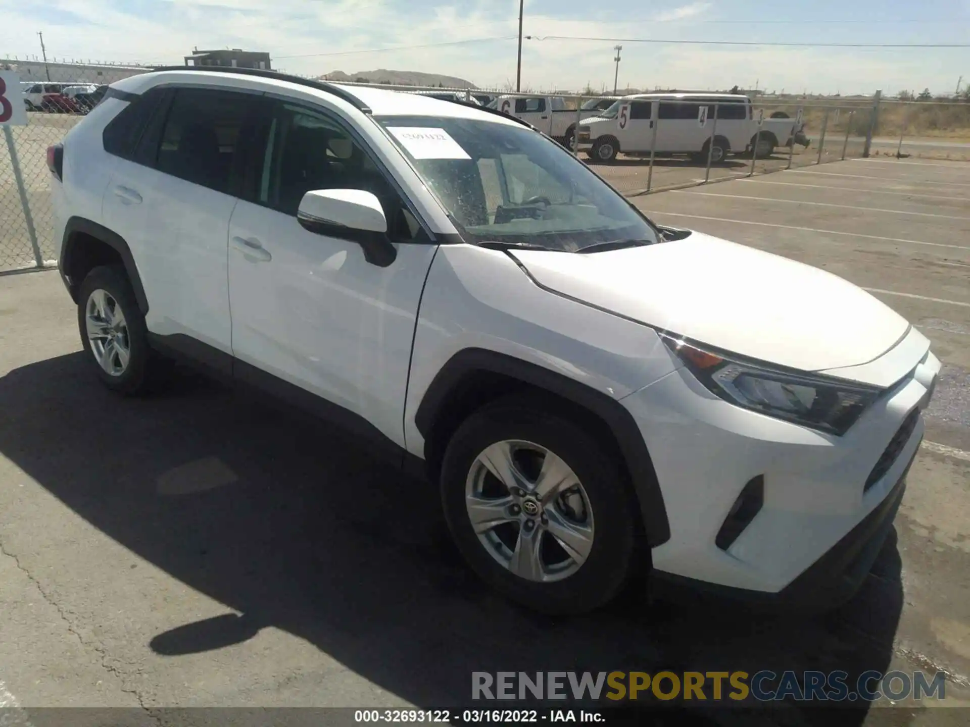 1 Photograph of a damaged car 2T3W1RFV6MW124757 TOYOTA RAV4 2021