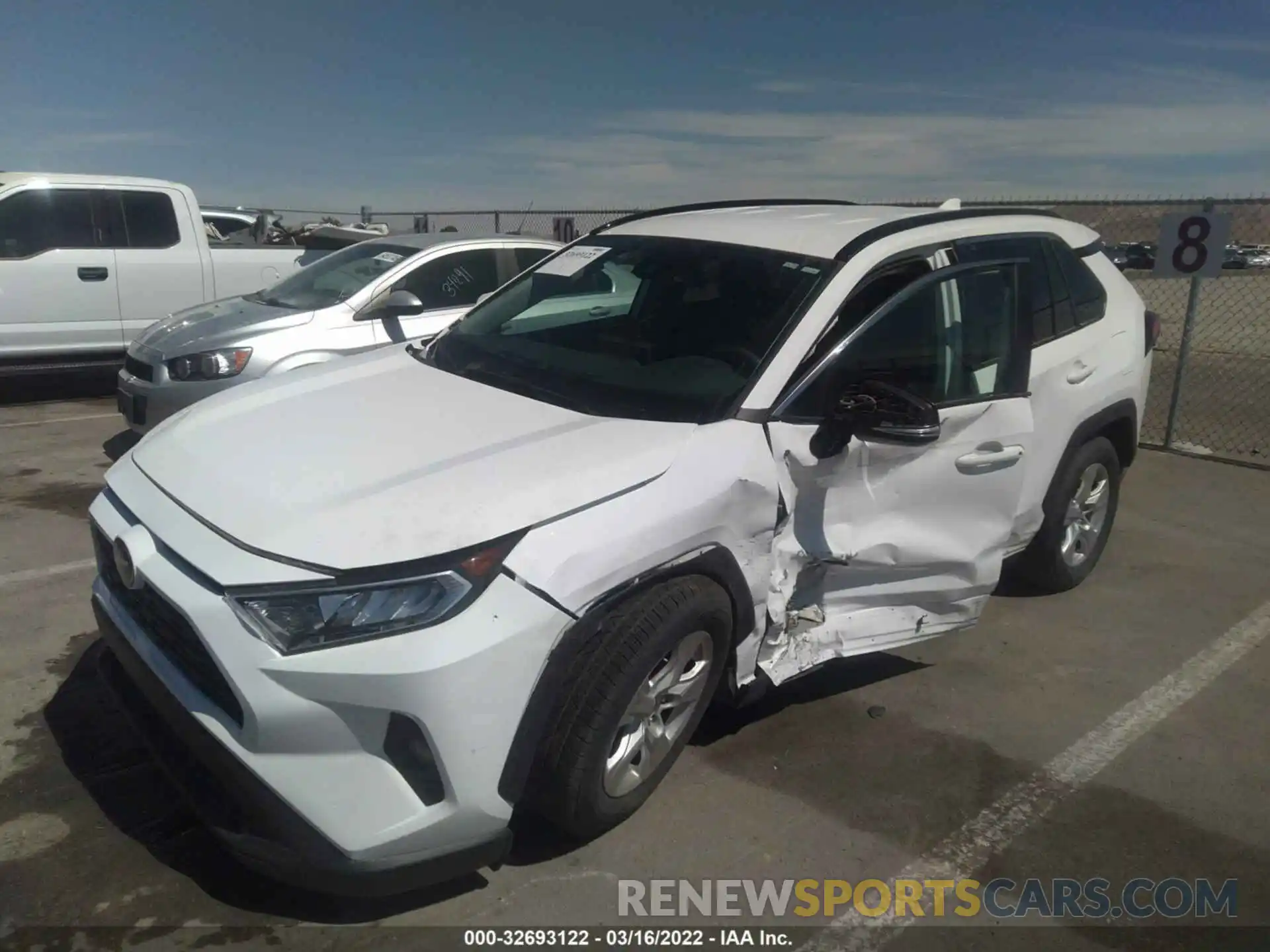 6 Photograph of a damaged car 2T3W1RFV6MW124757 TOYOTA RAV4 2021