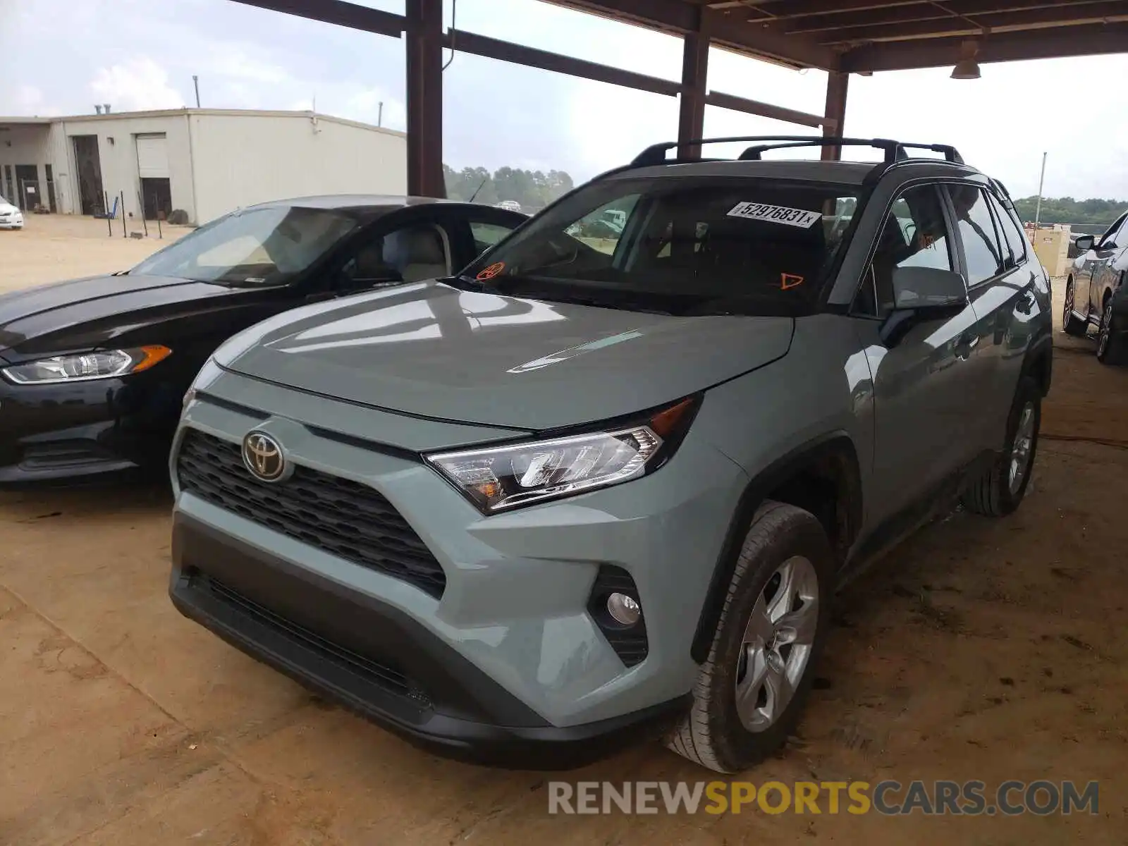 2 Photograph of a damaged car 2T3W1RFV6MW125410 TOYOTA RAV4 2021