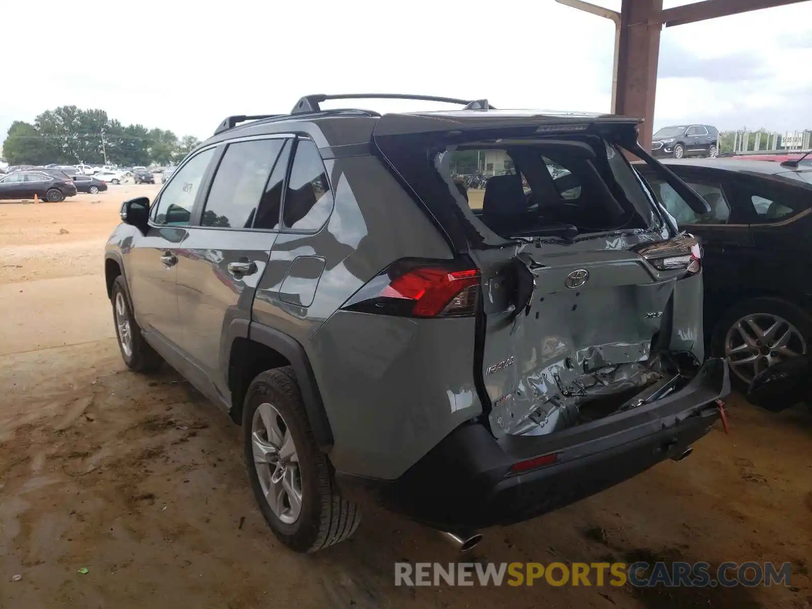 3 Photograph of a damaged car 2T3W1RFV6MW125410 TOYOTA RAV4 2021