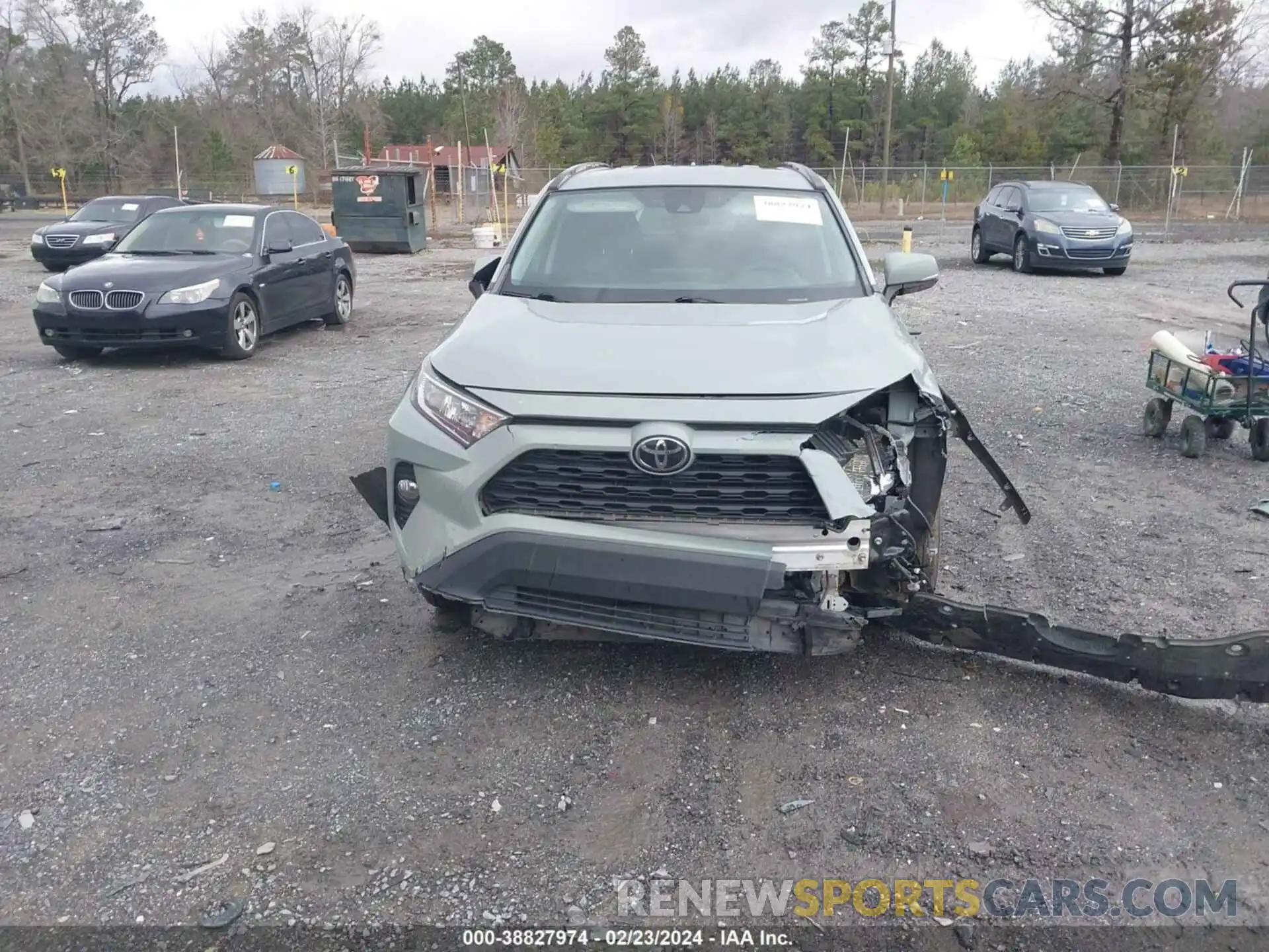 13 Photograph of a damaged car 2T3W1RFV6MW129084 TOYOTA RAV4 2021