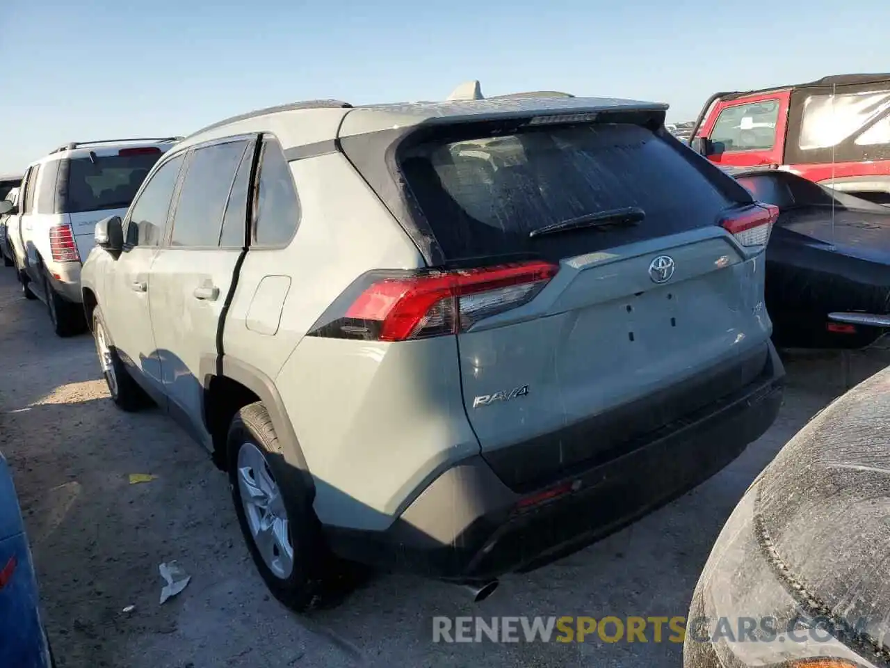 3 Photograph of a damaged car 2T3W1RFV6MW129229 TOYOTA RAV4 2021