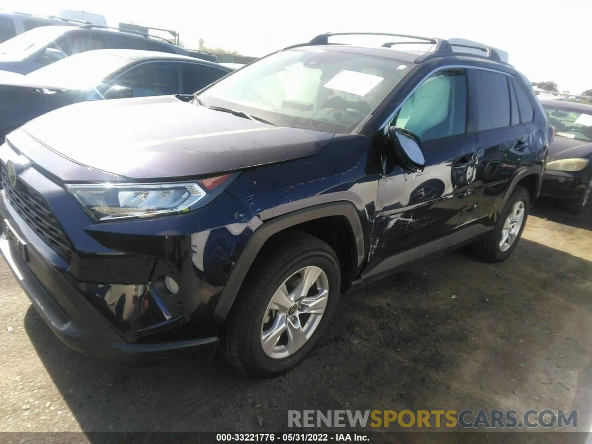 2 Photograph of a damaged car 2T3W1RFV6MW130347 TOYOTA RAV4 2021